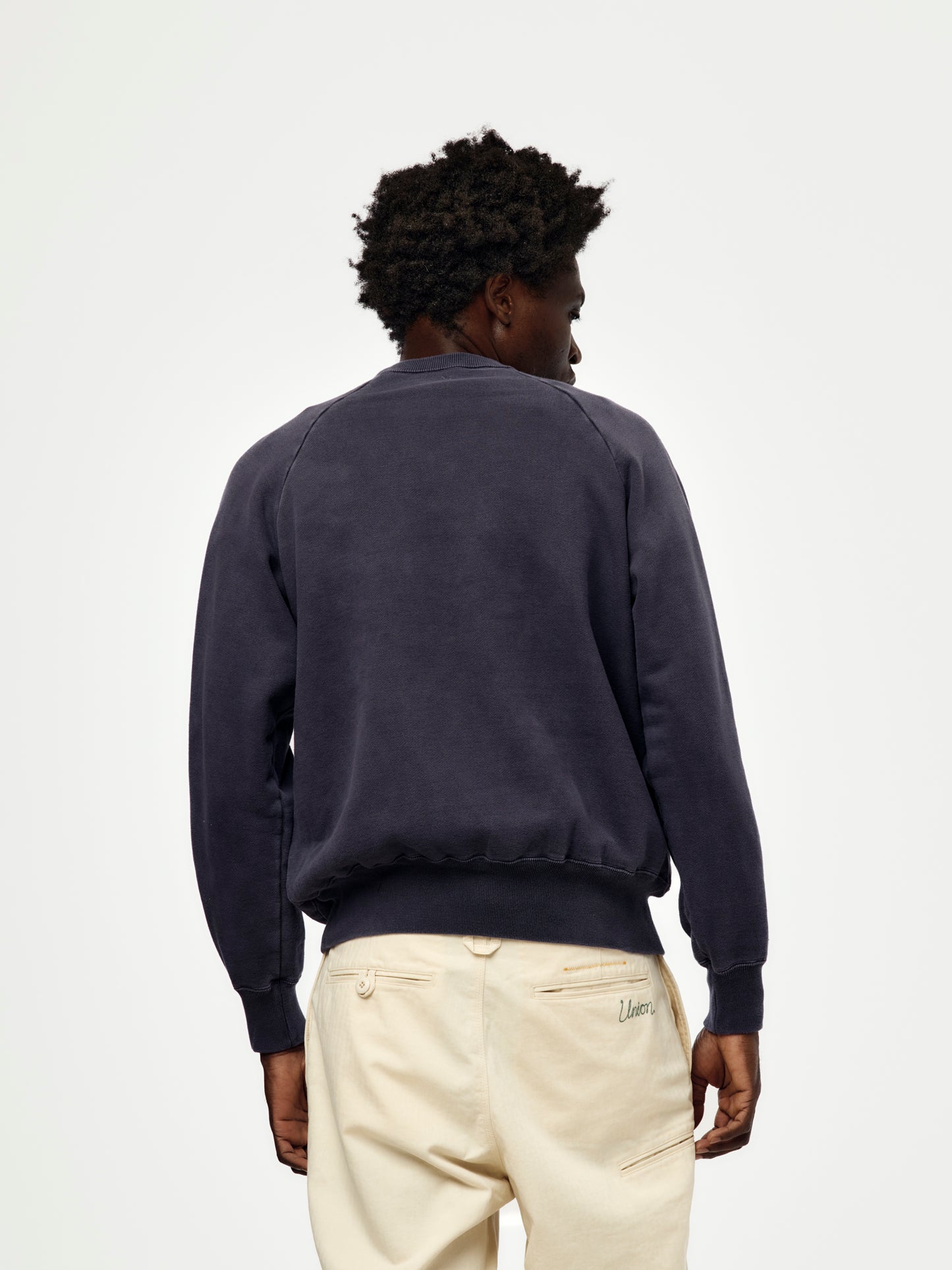 A.PRESSE Vintage Sweatshirt (Sis) (Purple)