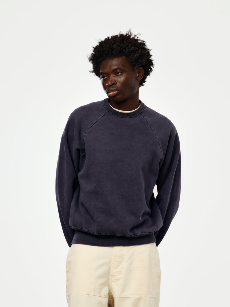 A.PRESSE Vintage Sweatshirt (Sis) (Purple)