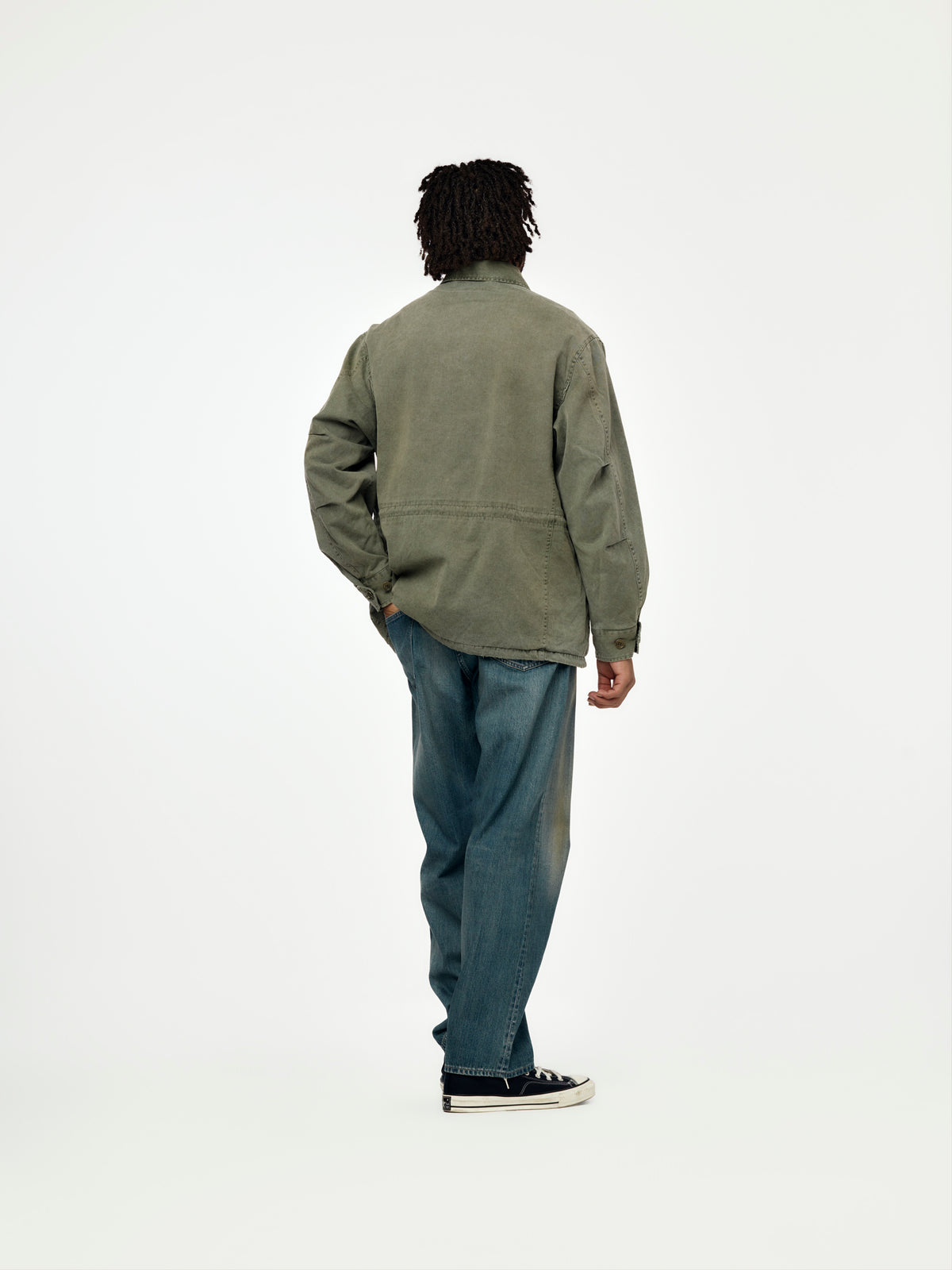 A.PRESSE Vintage Us Army M-43 Field Jacket (Sage) (Sis)
