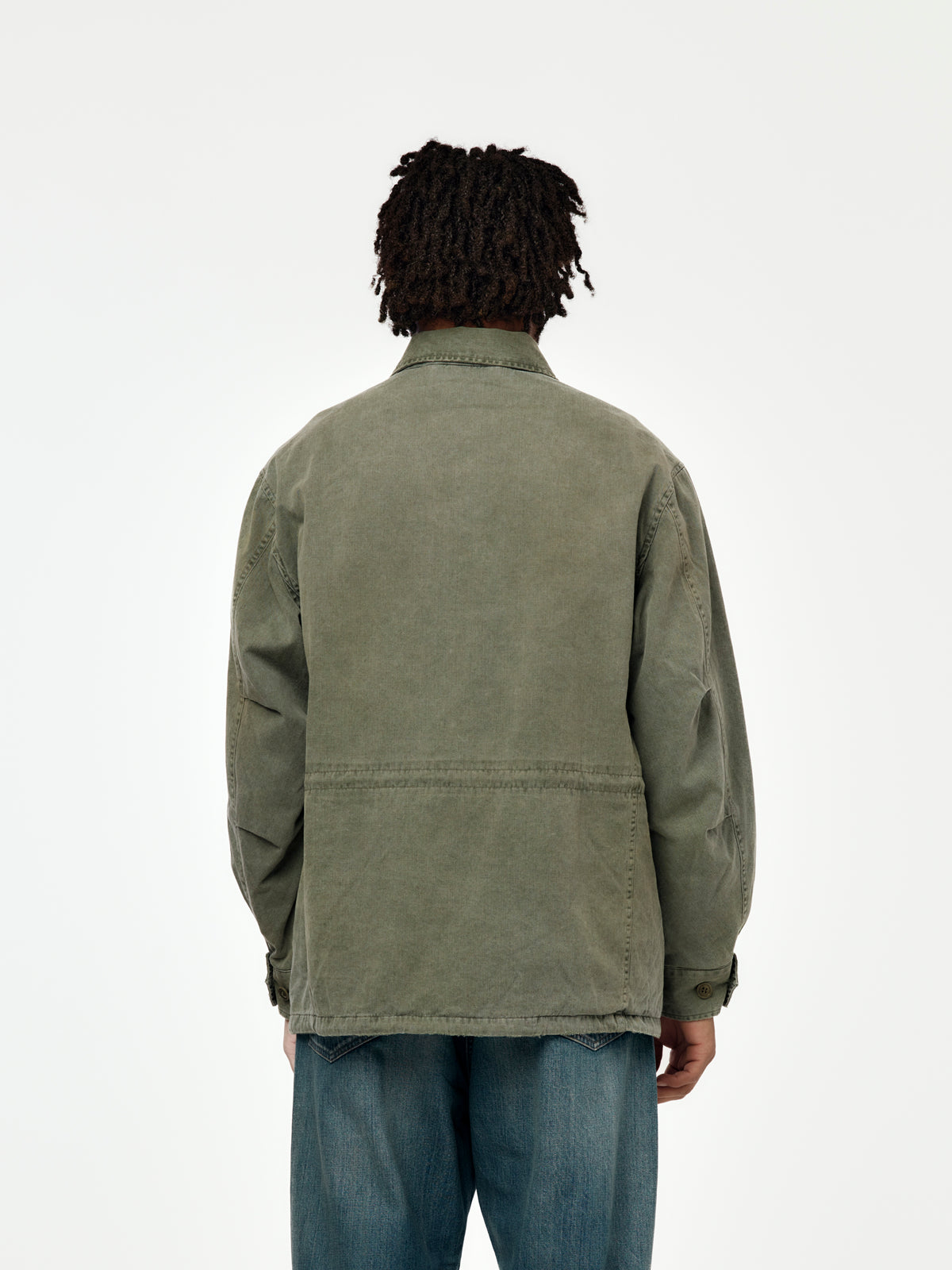 A.PRESSE Vintage Us Army M-43 Field Jacket (Sage) (Sis)
