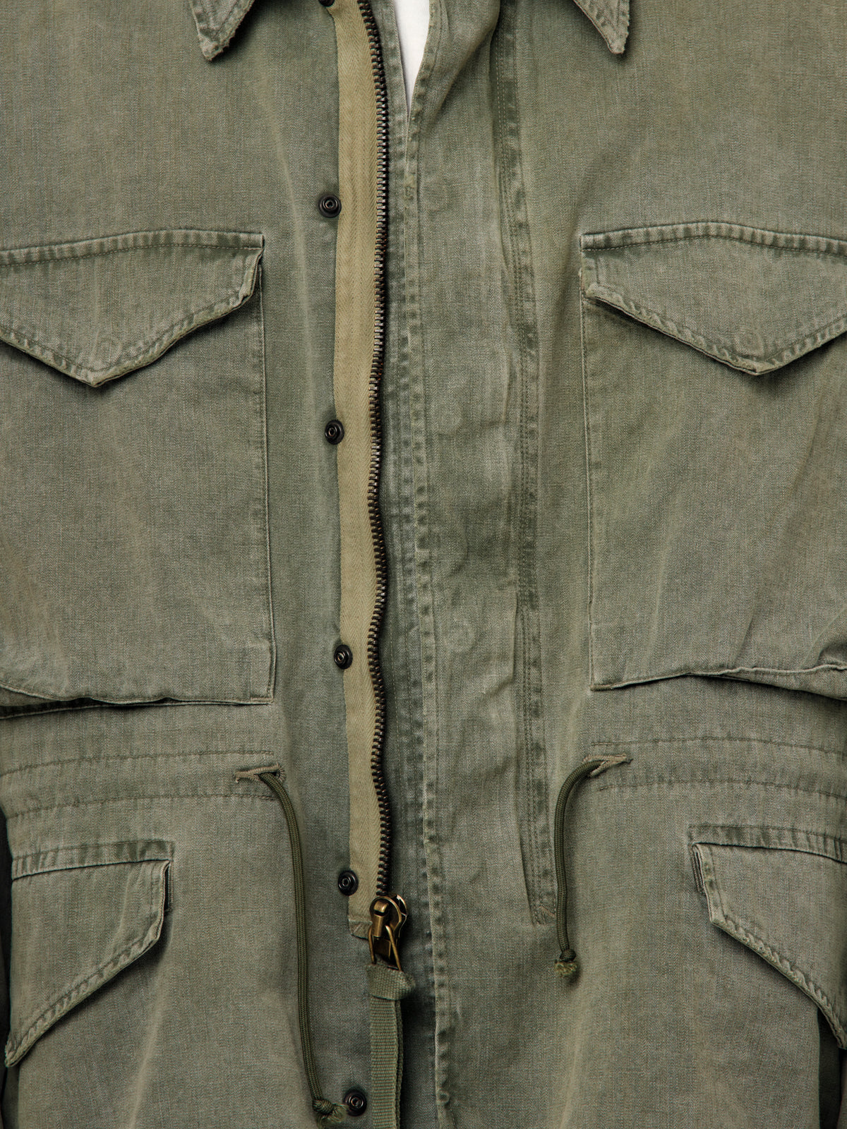 A.PRESSE Vintage Us Army M-43 Field Jacket (Sage) (Sis)