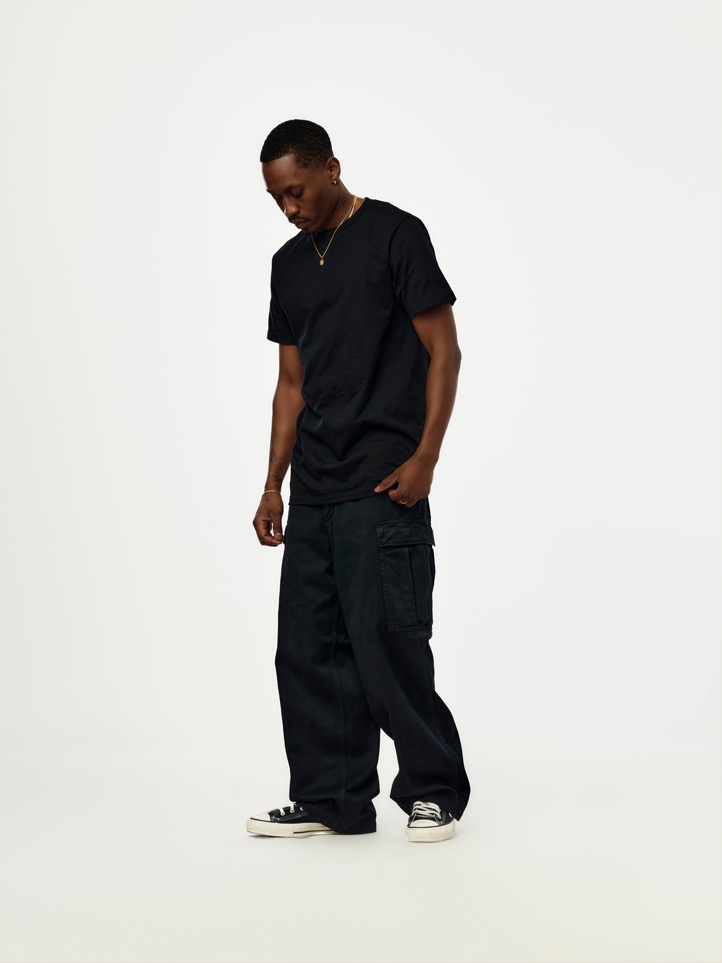 A.PRESSE Vintage Us Army M-51 Field Pants (Black)