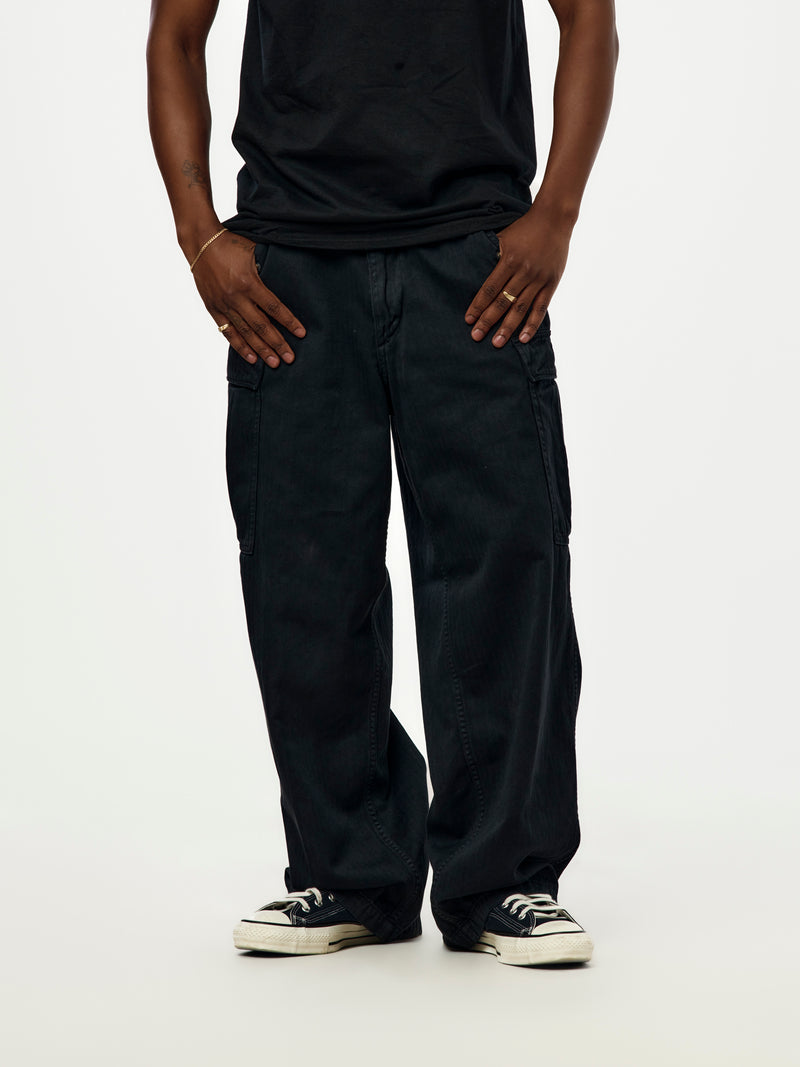 A.PRESSE Vintage Us Army M-51 Field Pants (Black)