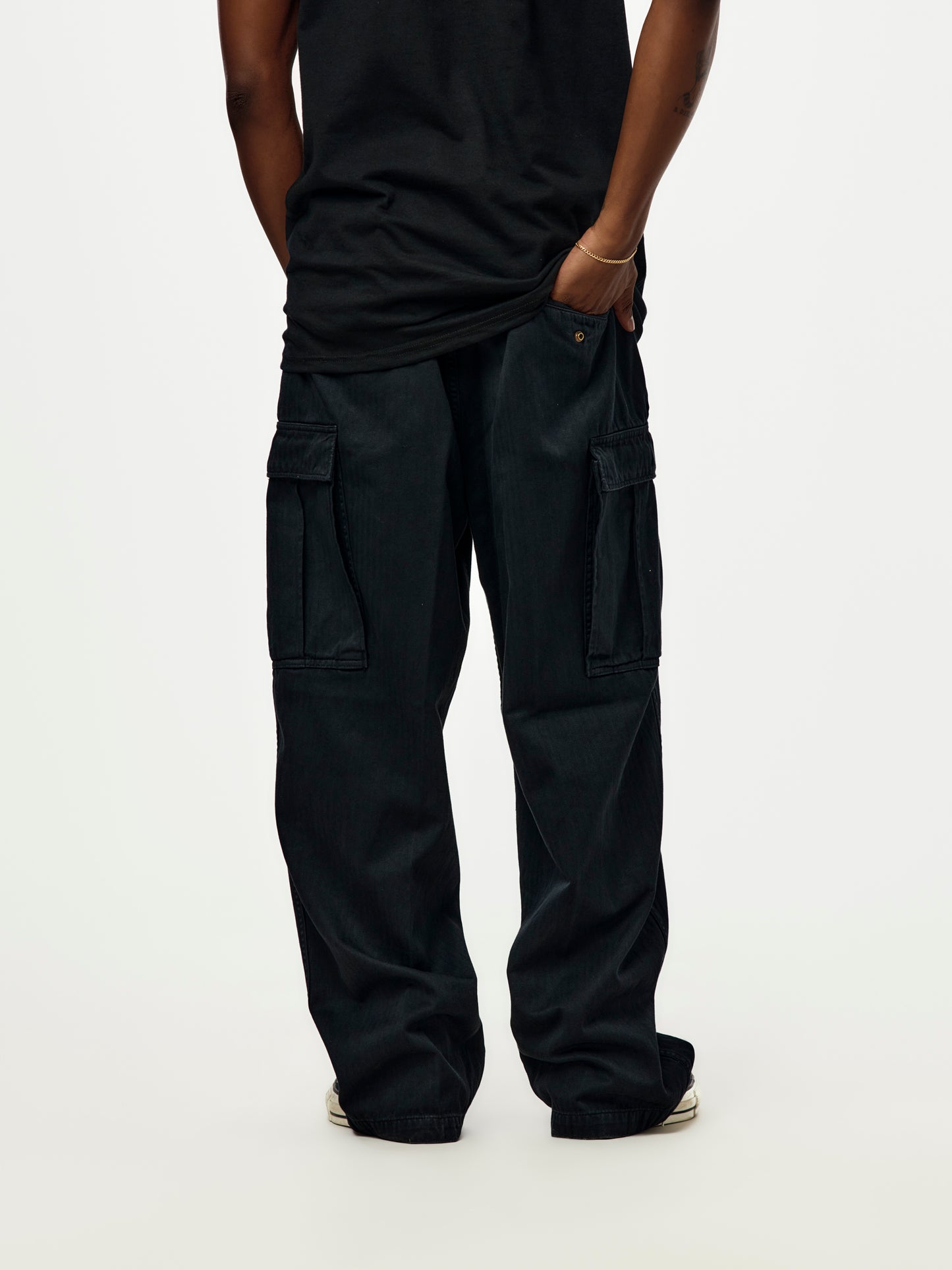 A.PRESSE Vintage Us Army M-51 Field Pants (Black)