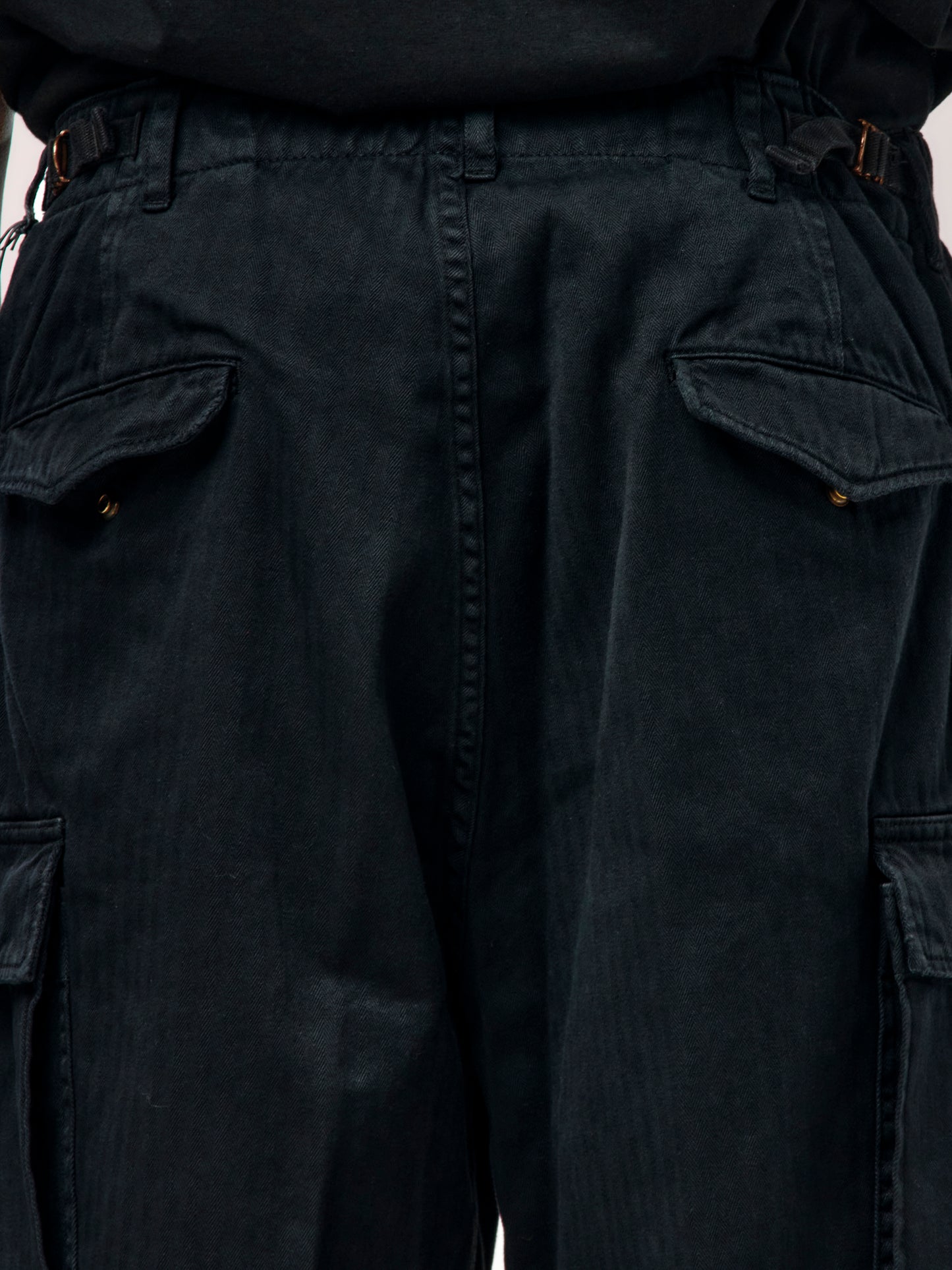 A.PRESSE Vintage Us Army M-51 Field Pants (Black)