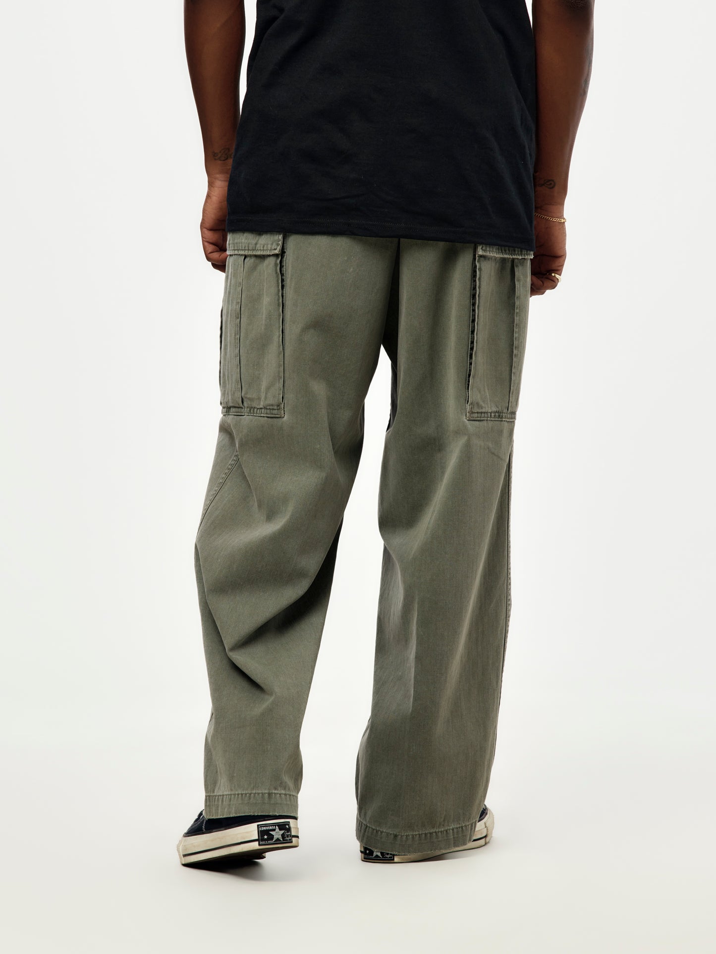 A.PRESSE Vintage Us Army M-51 Field Pants (Sage)