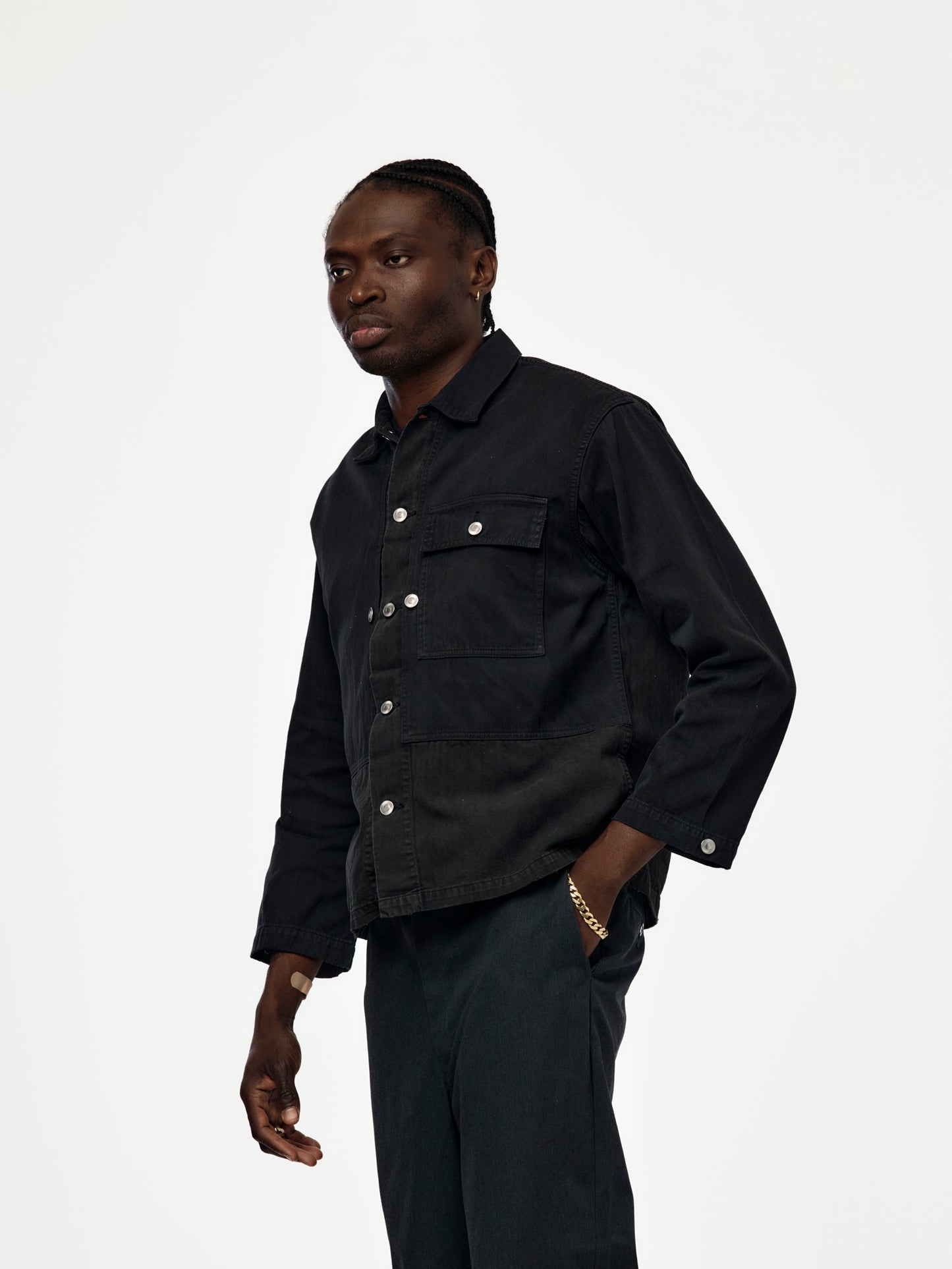 Vintage USMA HBT M-44 Jacket (BLACK) (SIS)