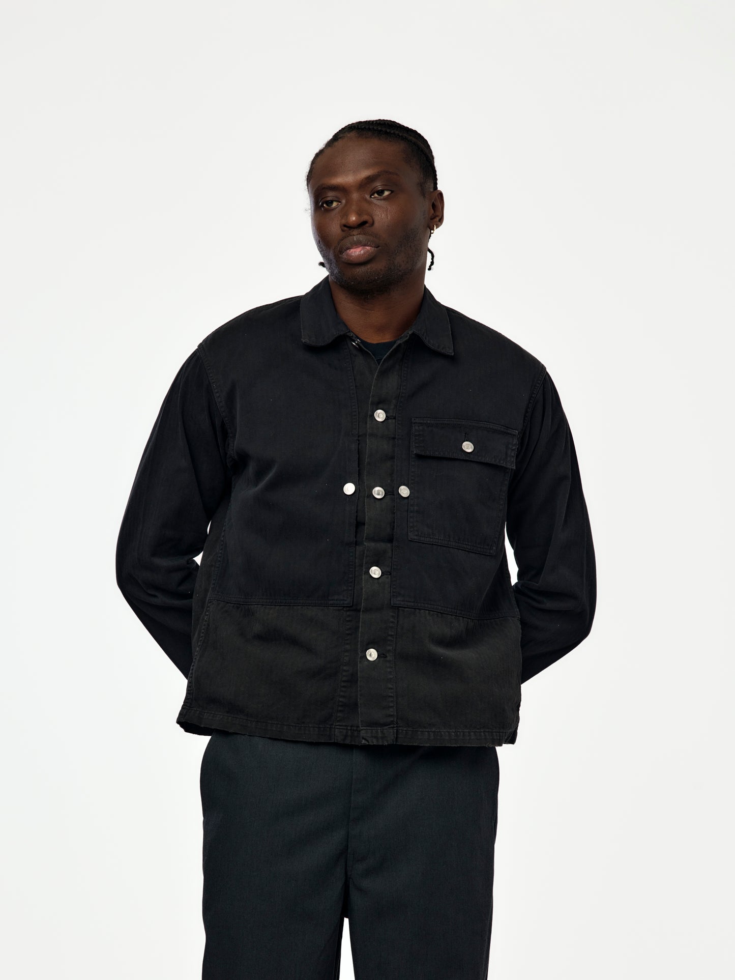 Vintage USMA HBT M-44 Jacket (BLACK) (SIS)