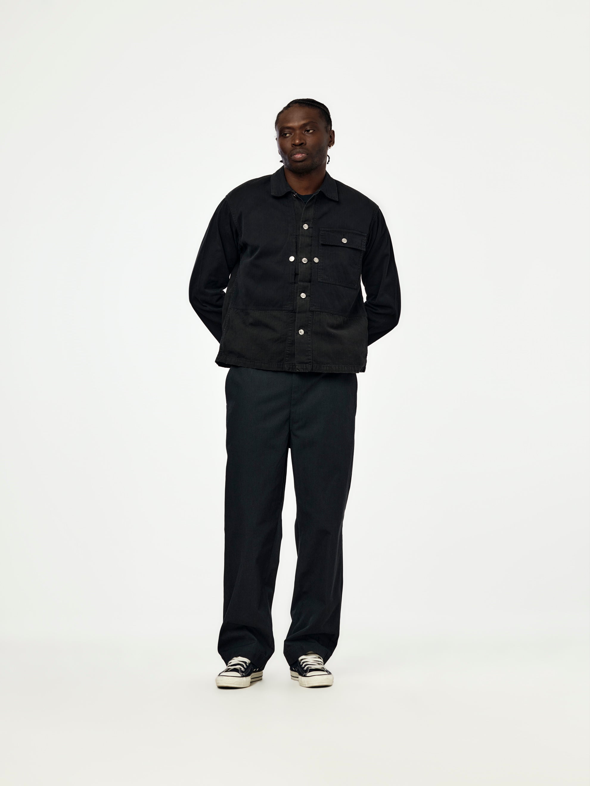 A.PRESSE A.PRESSE Vintage USMA HBT M-44 Jacket Black | Union LA