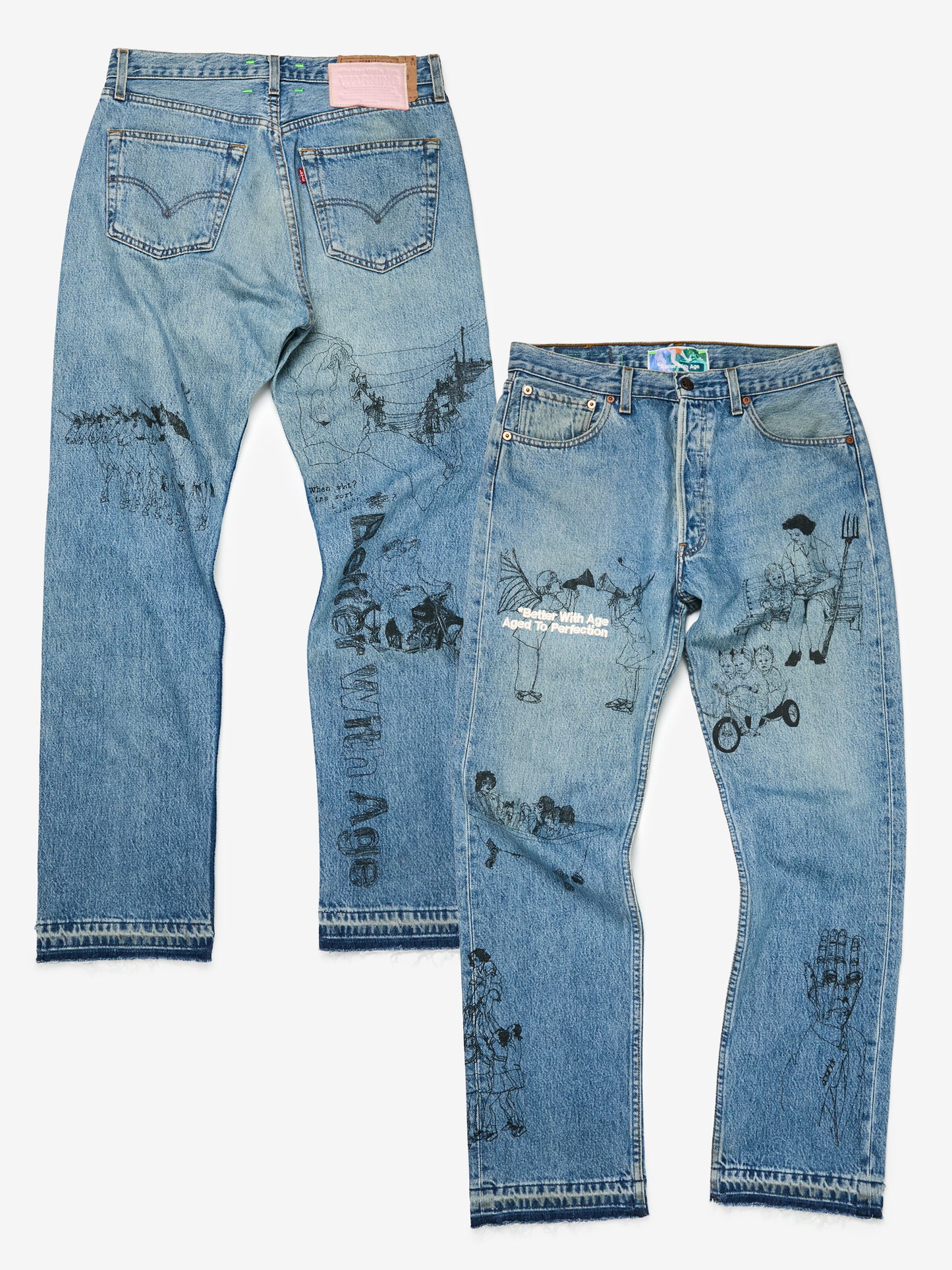 GENE DENIM (ASSORTED INDIGO)