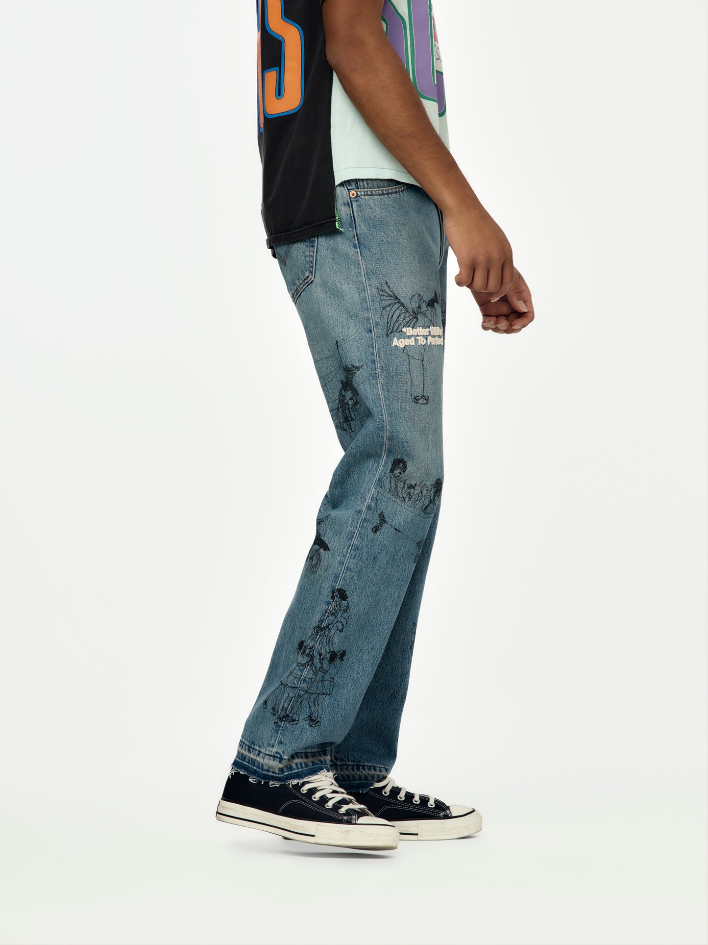 GENE DENIM (ASSORTED INDIGO)