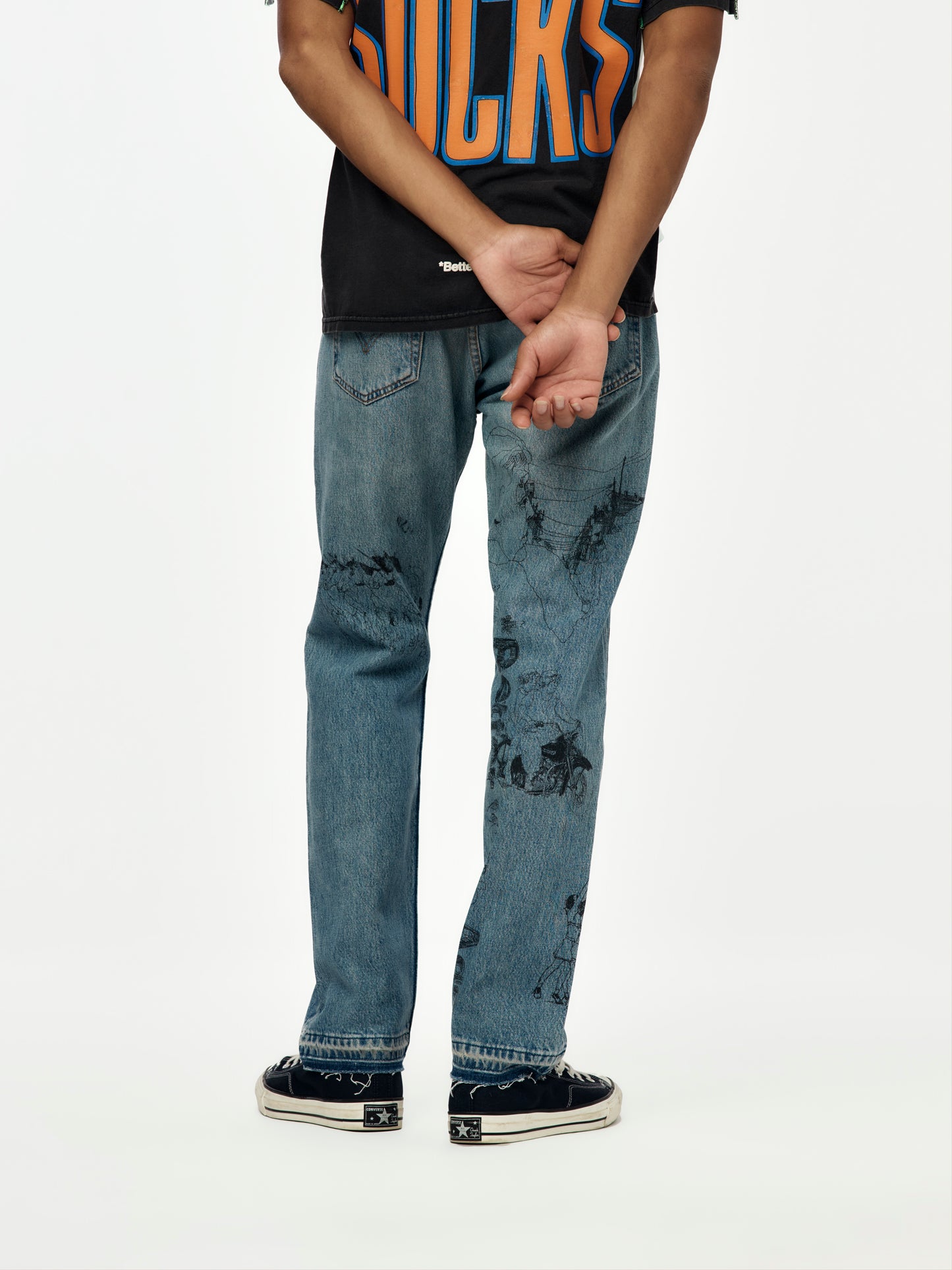 GENE DENIM (ASSORTED INDIGO)