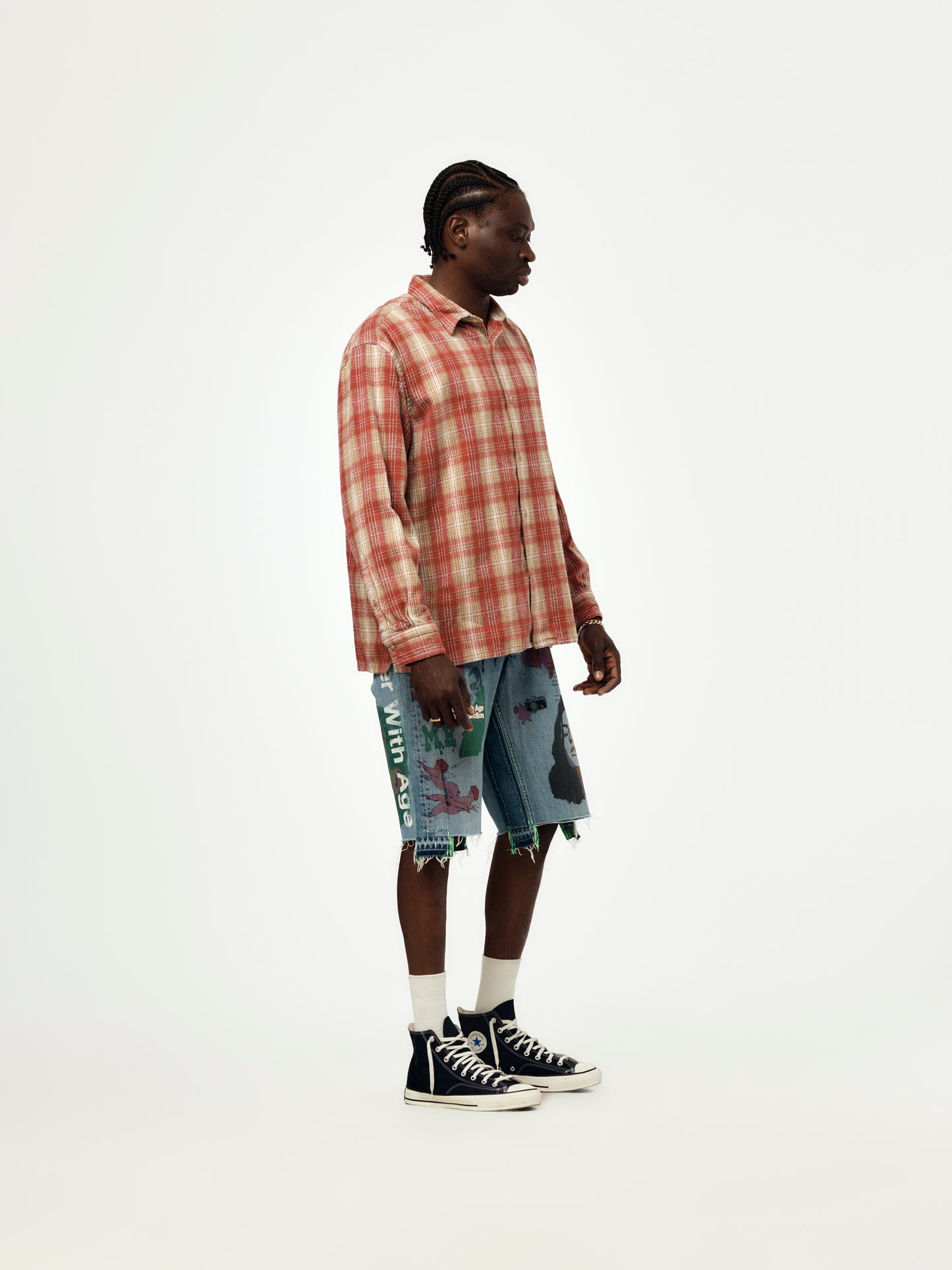 Harrison Triple-Wide Denim Short (Indigo/Assorted)