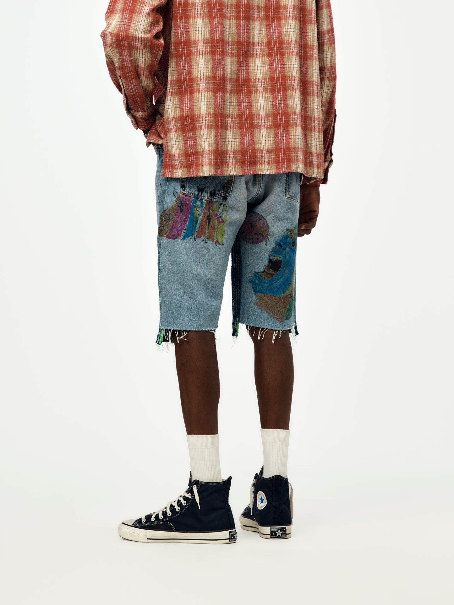 Harrison Triple-Wide Denim Short (Indigo/Assorted)