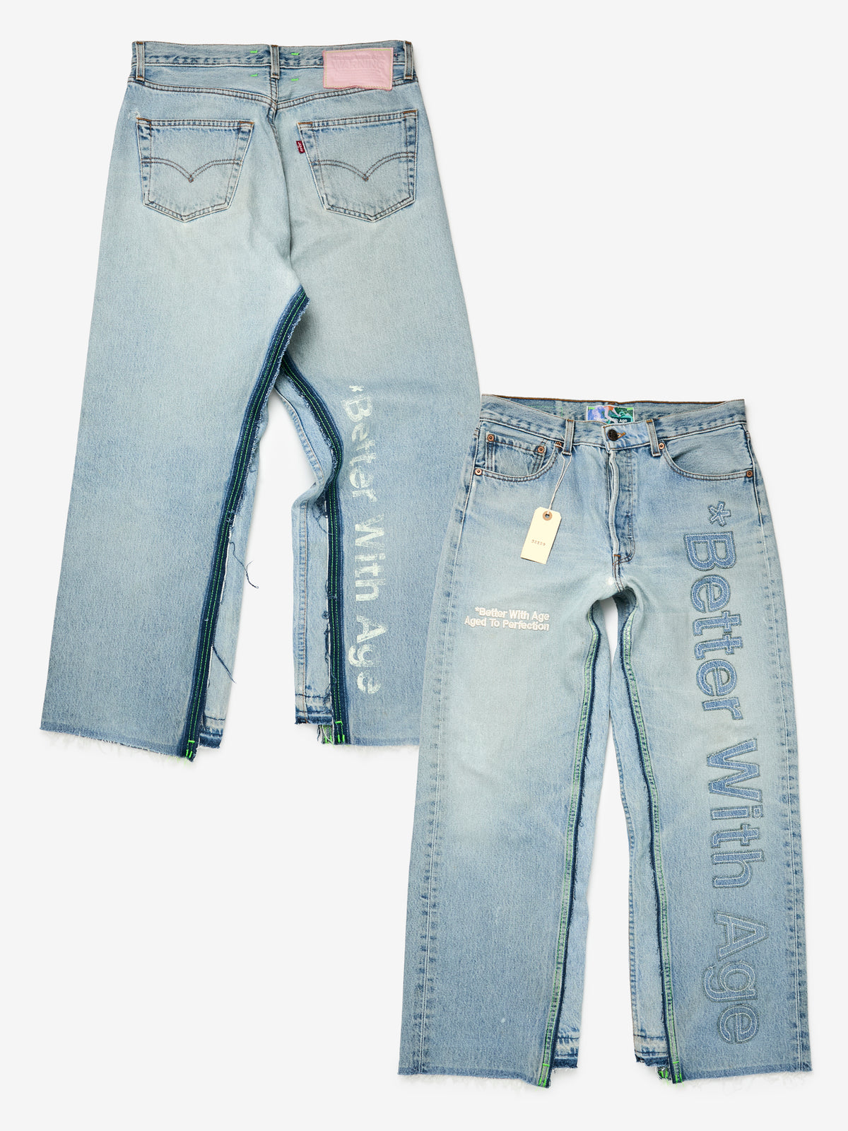 IN CASE YOU FORGOT DOUBLE-WIDE DENIM (ASSORTED / INDIGO)