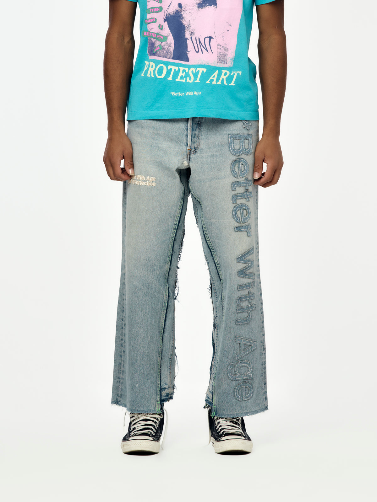 IN CASE YOU FORGOT DOUBLE-WIDE DENIM (ASSORTED / INDIGO)