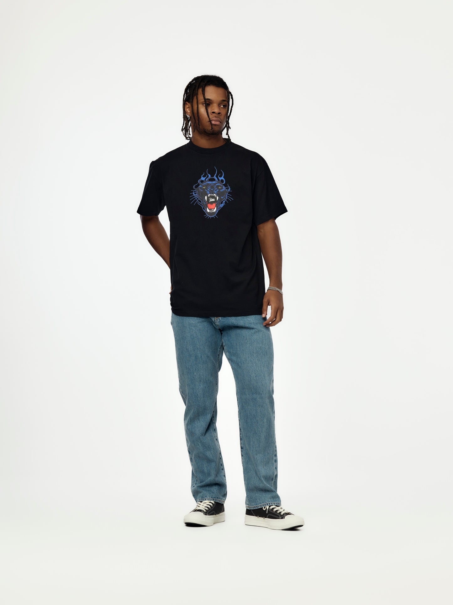 Patta Fire Panther T-Shirt (Black)
