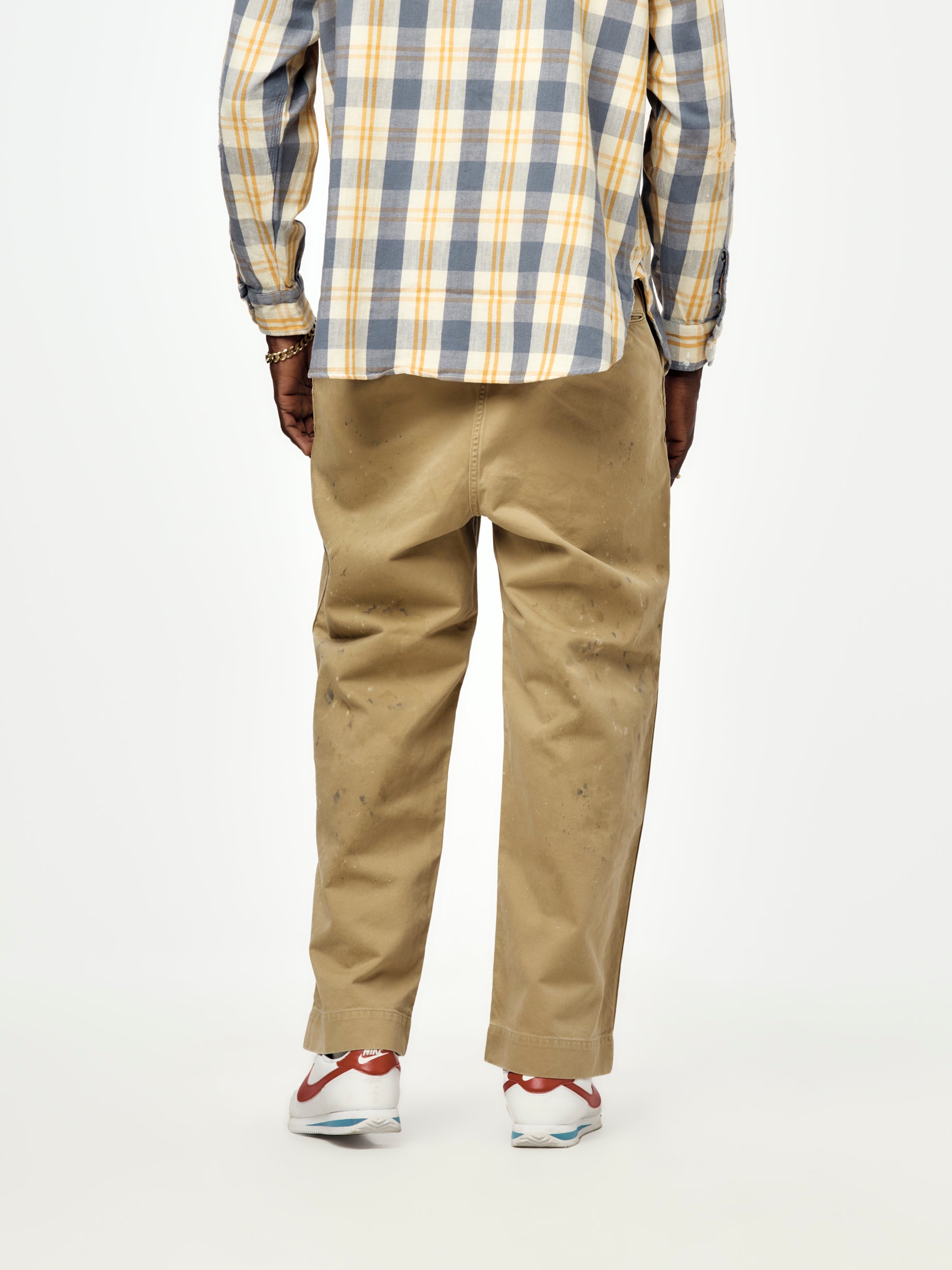 BOW WOW Aged Trousers (Khaki) - UNION LOS ANGELES