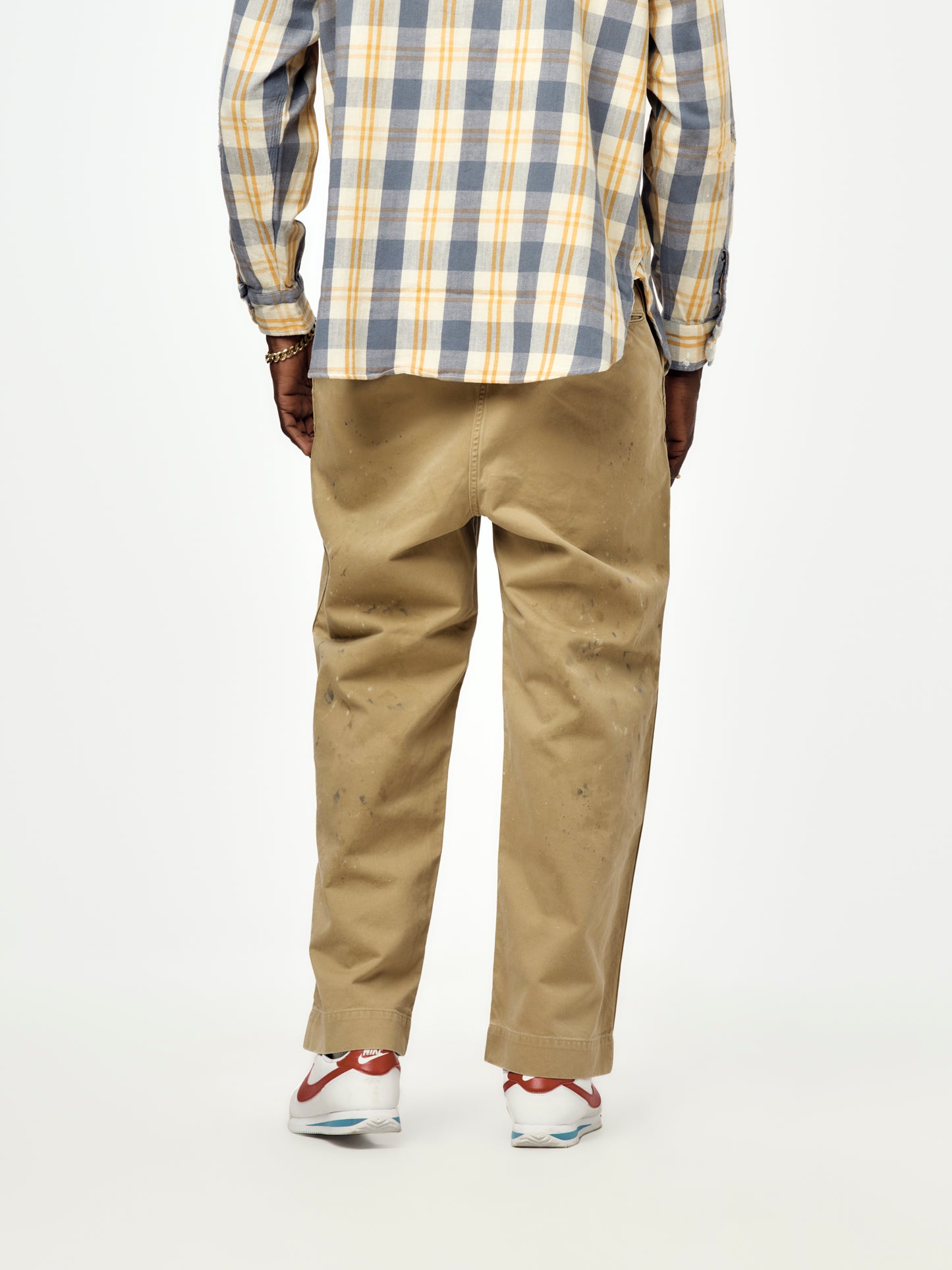 Aged Trousers (Khaki)