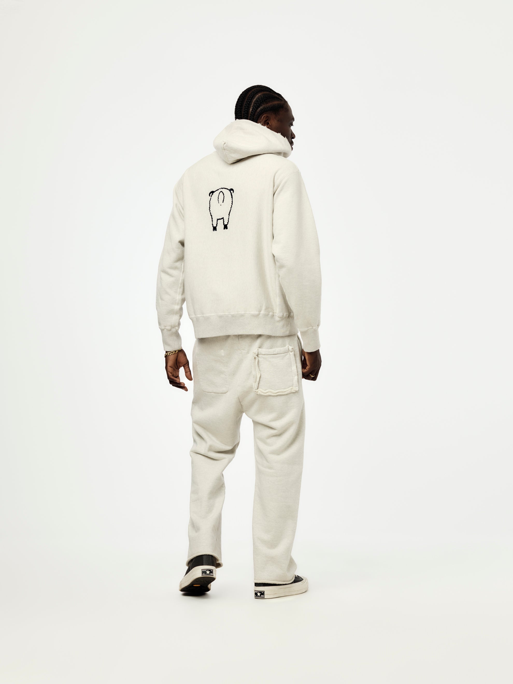 BOW WOW Beat Army Aged Hoodie (Oatmeal) - UNION LOS ANGELES
