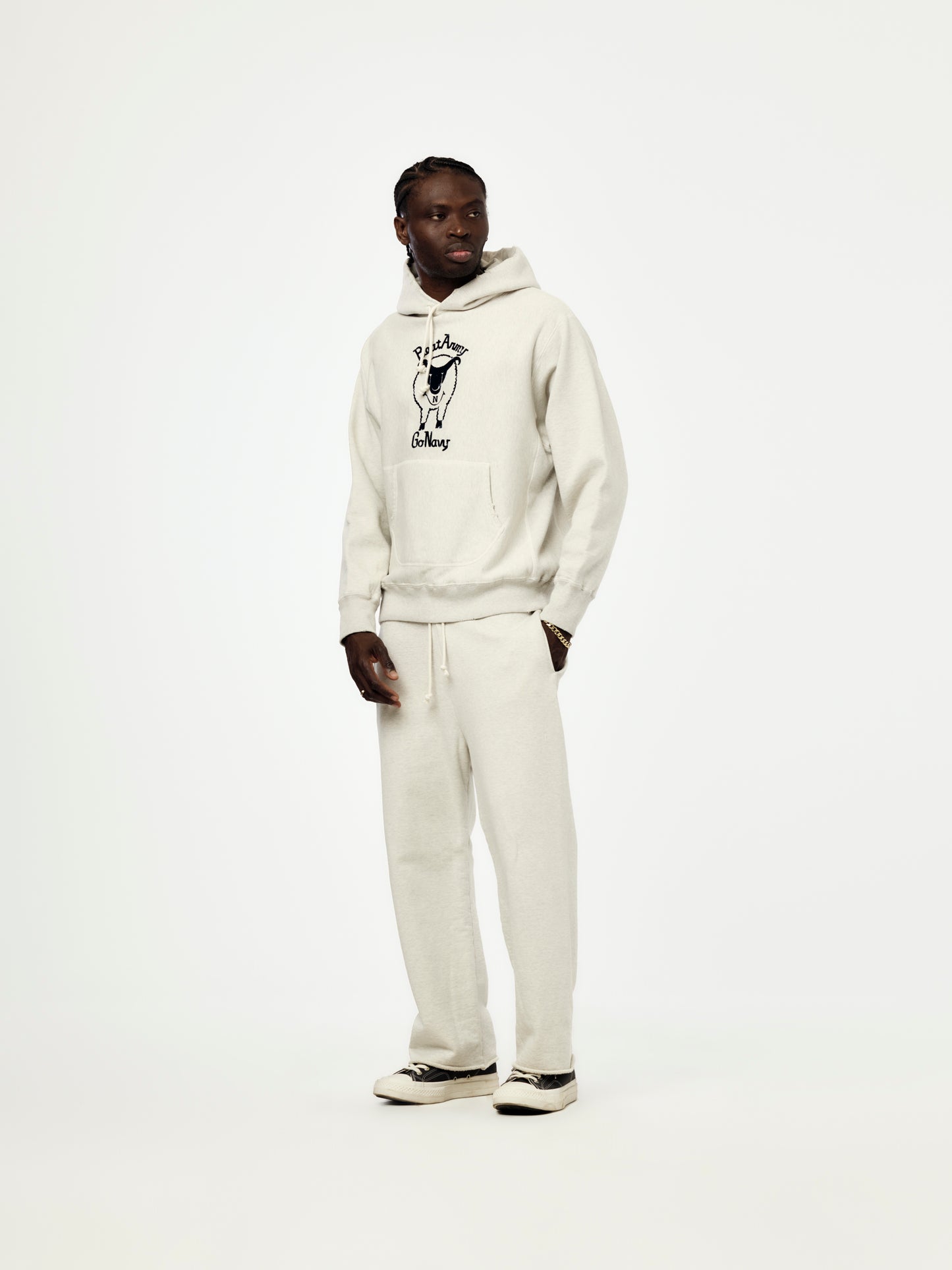 Beat Army Aged Hoodie (Oatmeal)
