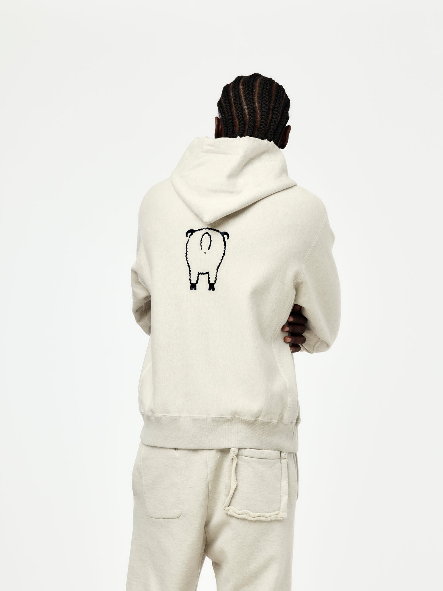 Beat Army Aged Hoodie (Oatmeal)