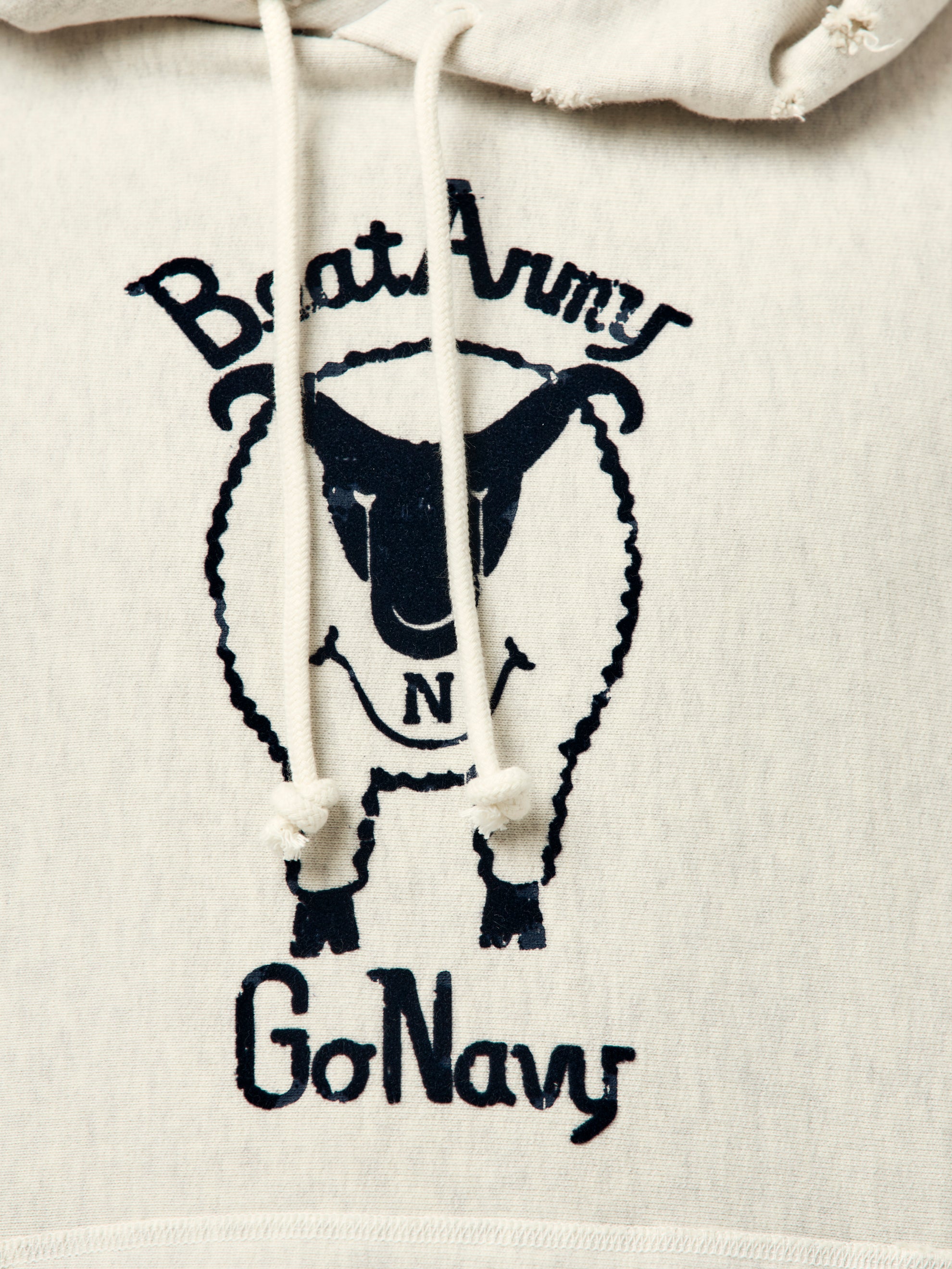 BOW WOW Beat Army Aged Hoodie (Oatmeal) - UNION LOS ANGELES