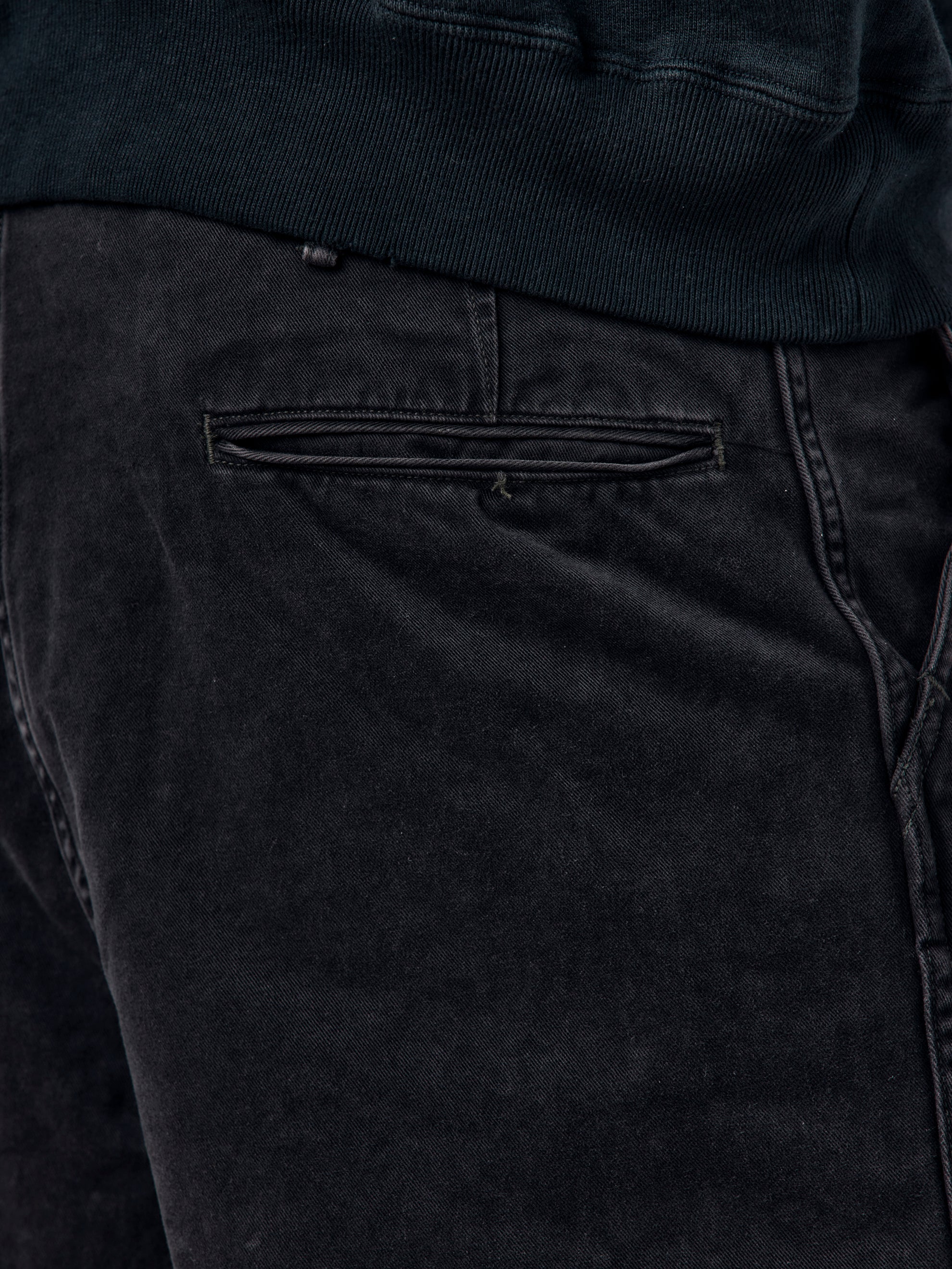 BOW WOW Work Aged Trousers (Black) - UNION LOS ANGELES