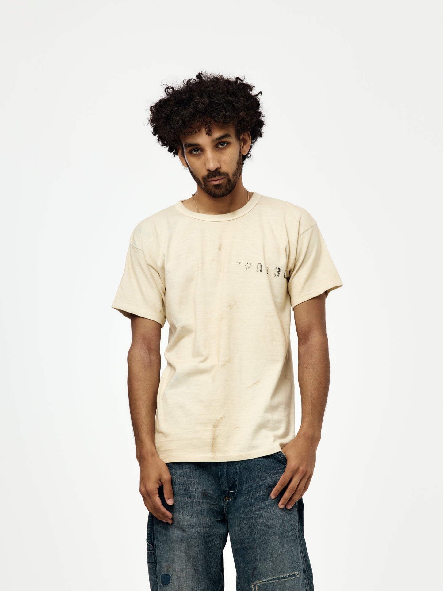 S.Bronx Co. Aged Jail Tee (White)