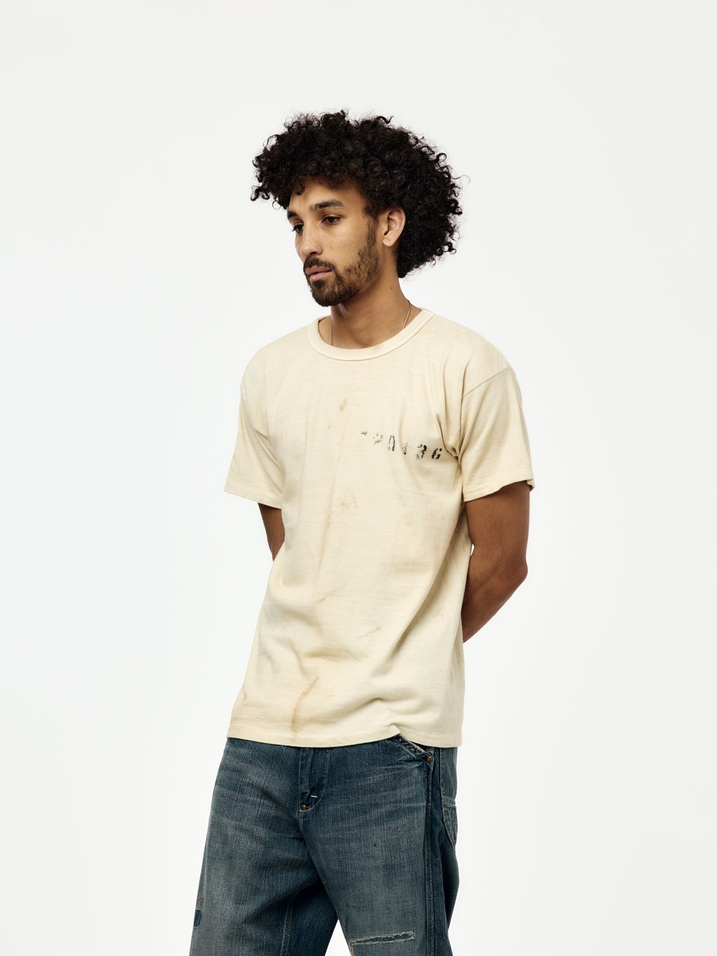 S.Bronx Co. Aged Jail Tee (White)