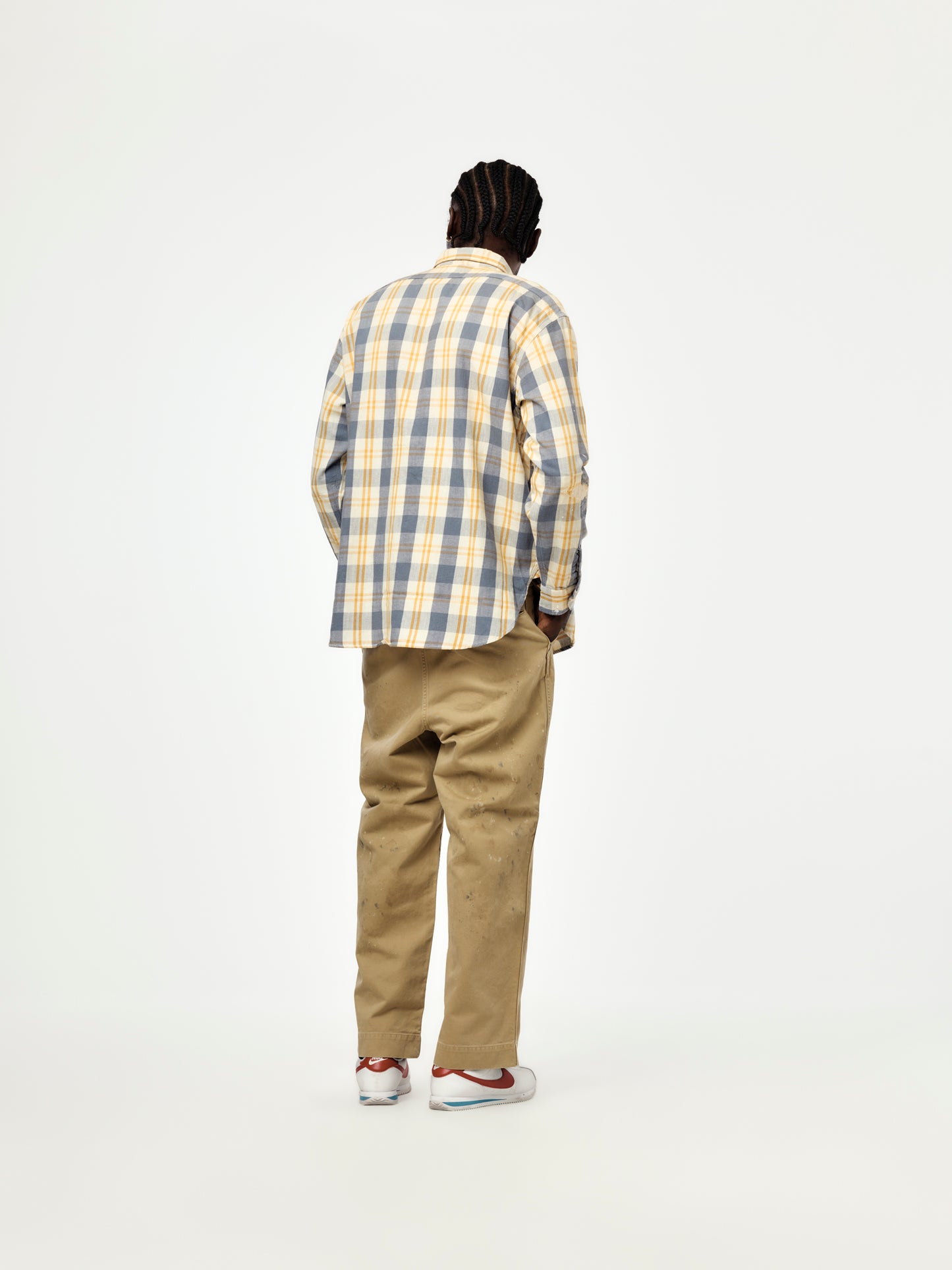 Aged Trousers (Khaki)