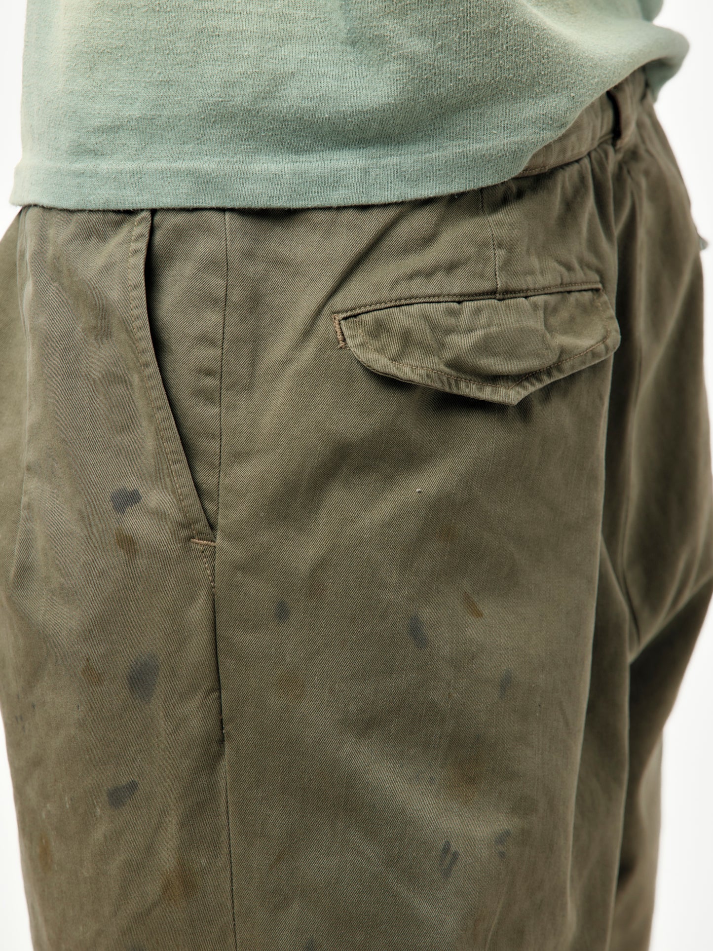 US Army Aged Chino Shorts