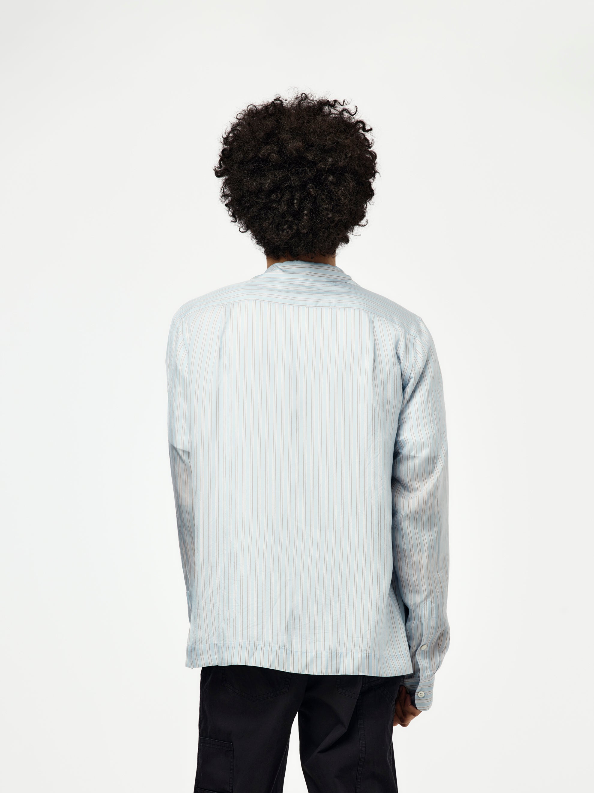 DRIES VAN NOTEN・CAYLEY SHIRT ロングシャツ S Dries Van Noten Carly Shirt (Light Blue) - UNION LOS ANGELES