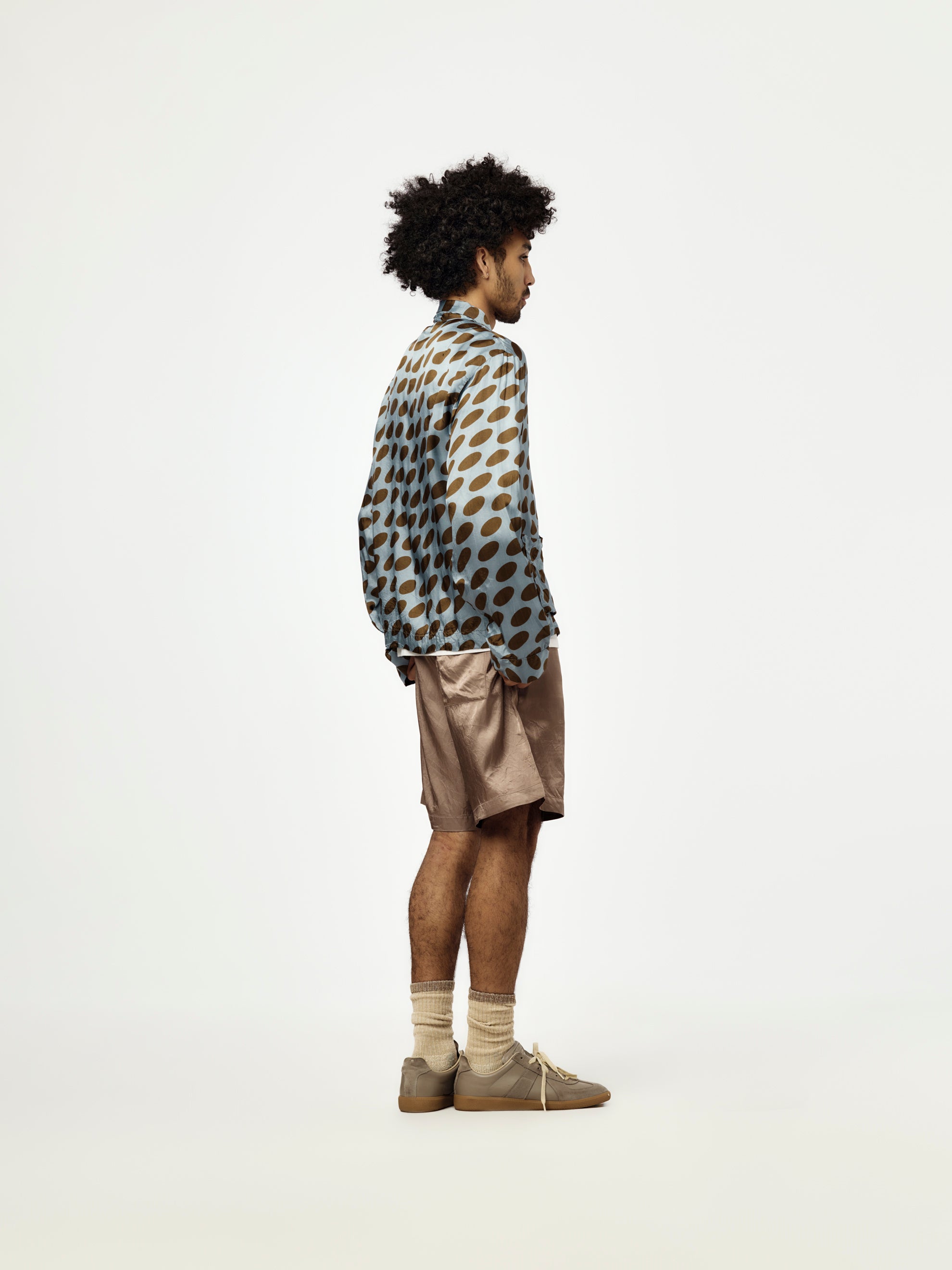 Dries Van Noten Cruz Shirt (Steel) - UNION LOS ANGELES