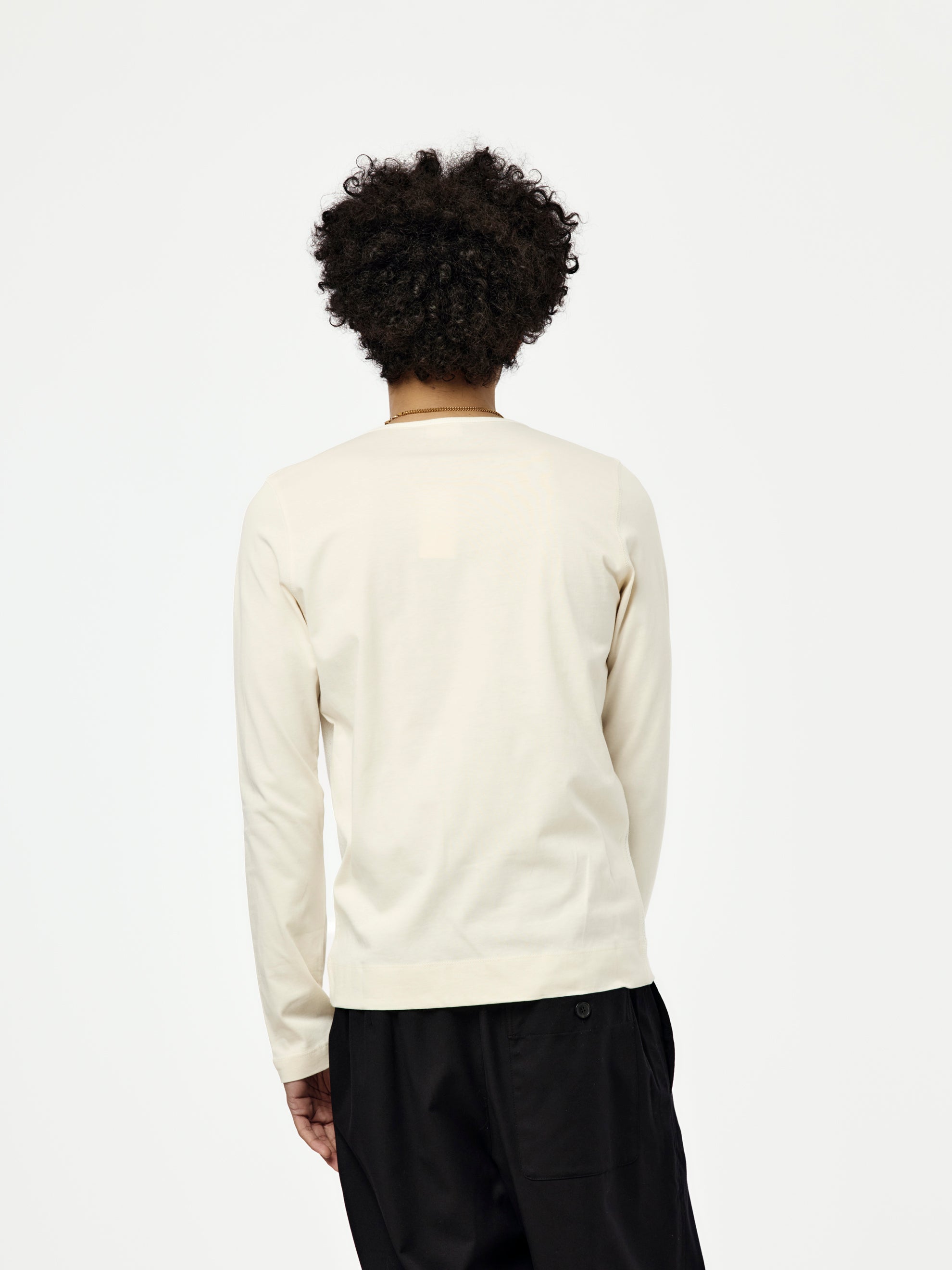 Dries Van Noten Hebton Long Sleeved T-Shirt (Off White) - UNION