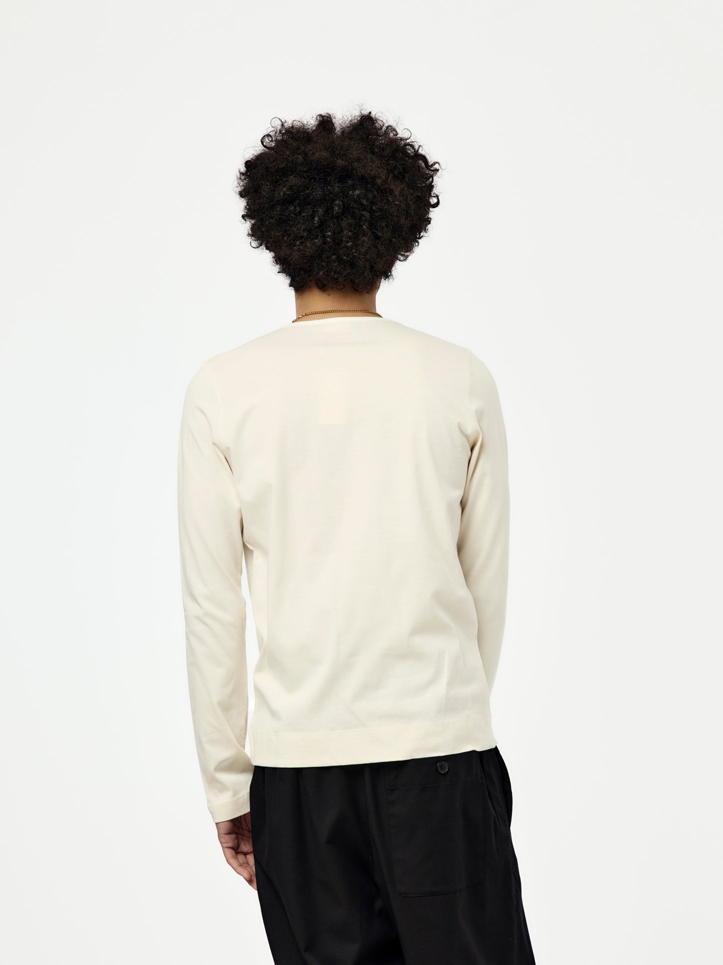 Hebton Long Sleeved T-Shirt (Off White)