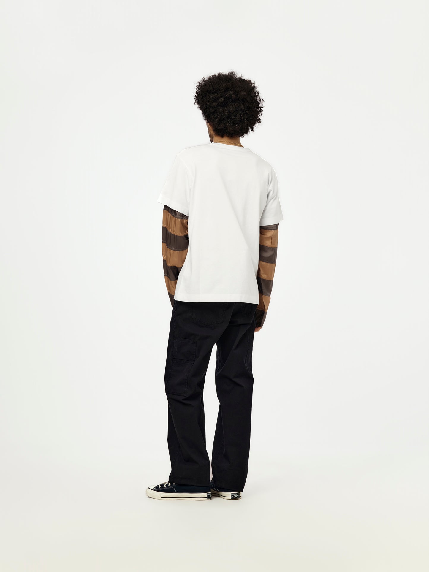 Heedar Contrast T-Shirt (White)
