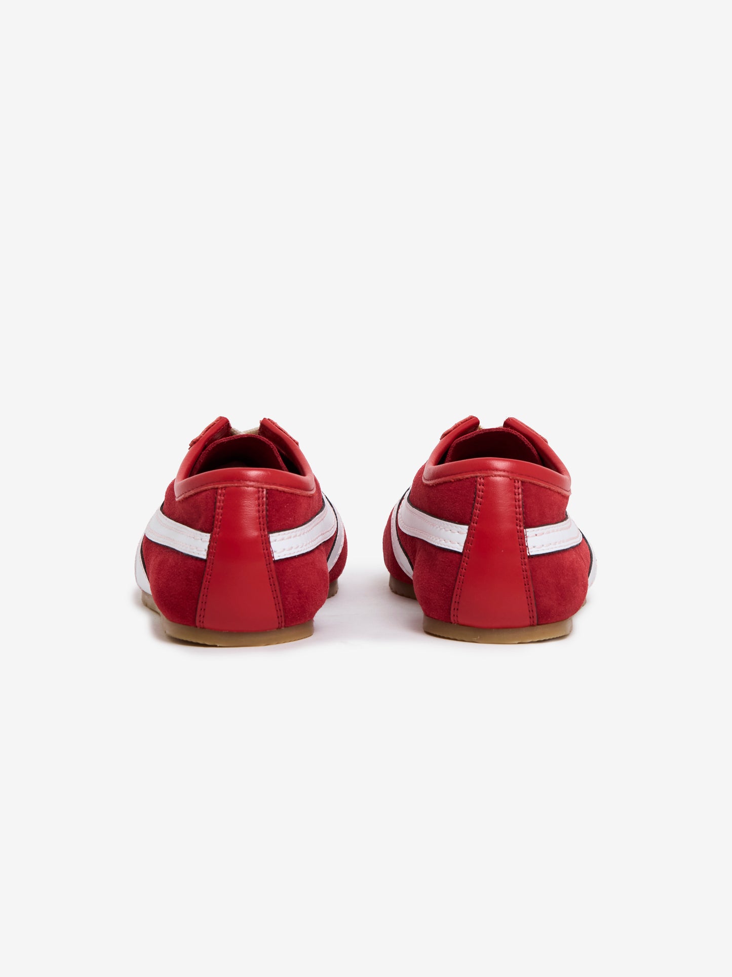 Suede Sneakers (Red)