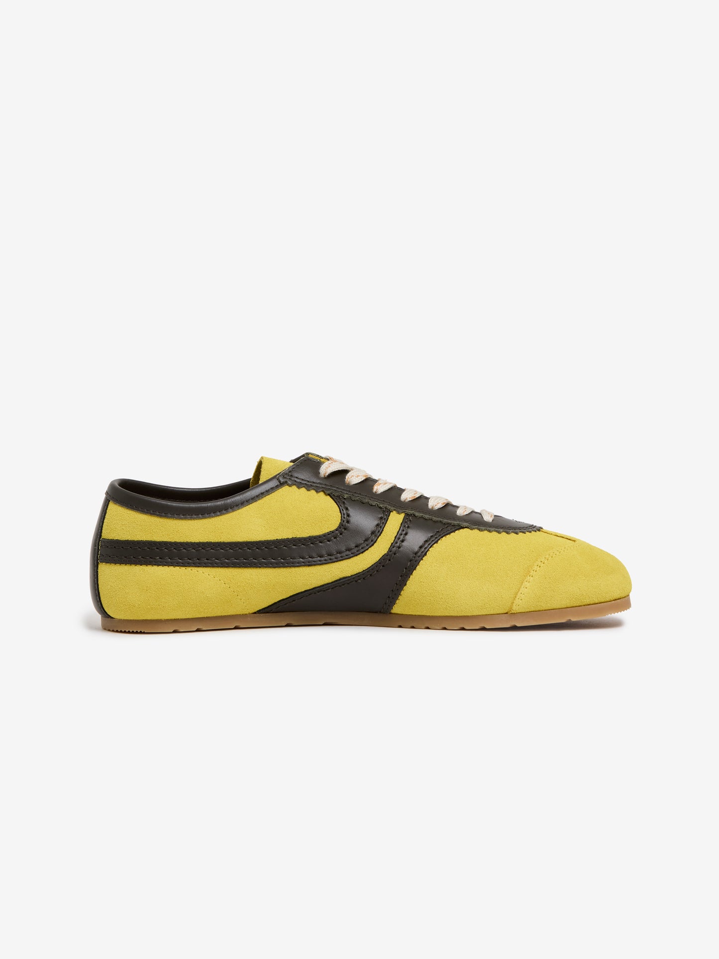 Suede Sneakers (Yellow)