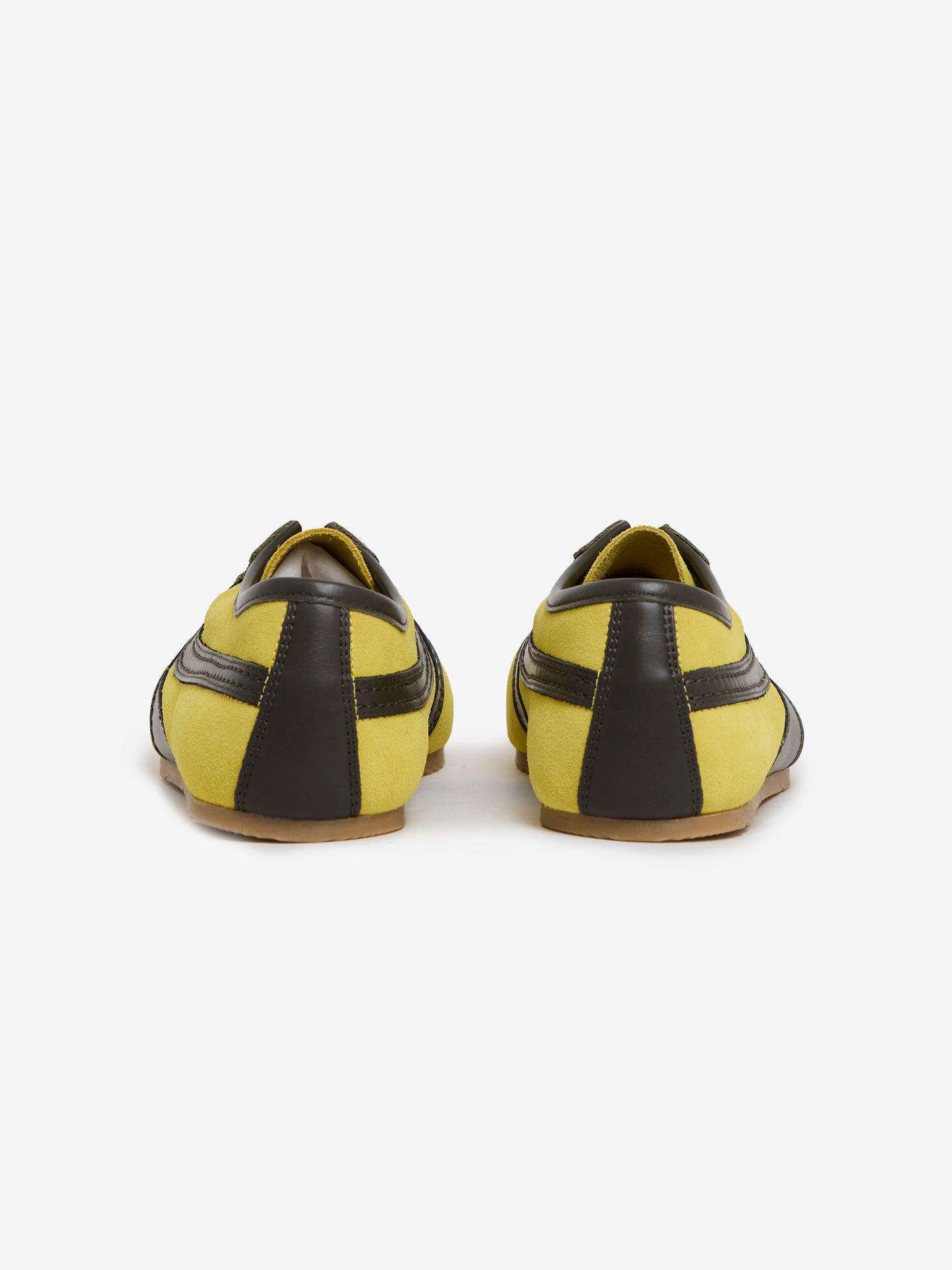 Suede Sneakers (Yellow)