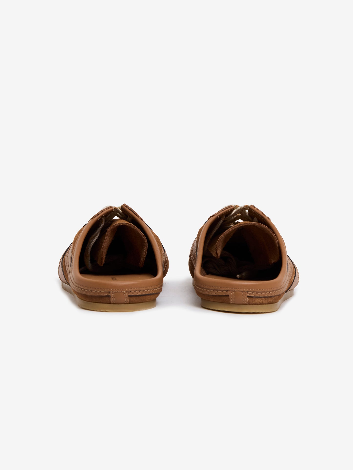 Suede Sneaker Mule (Tan)