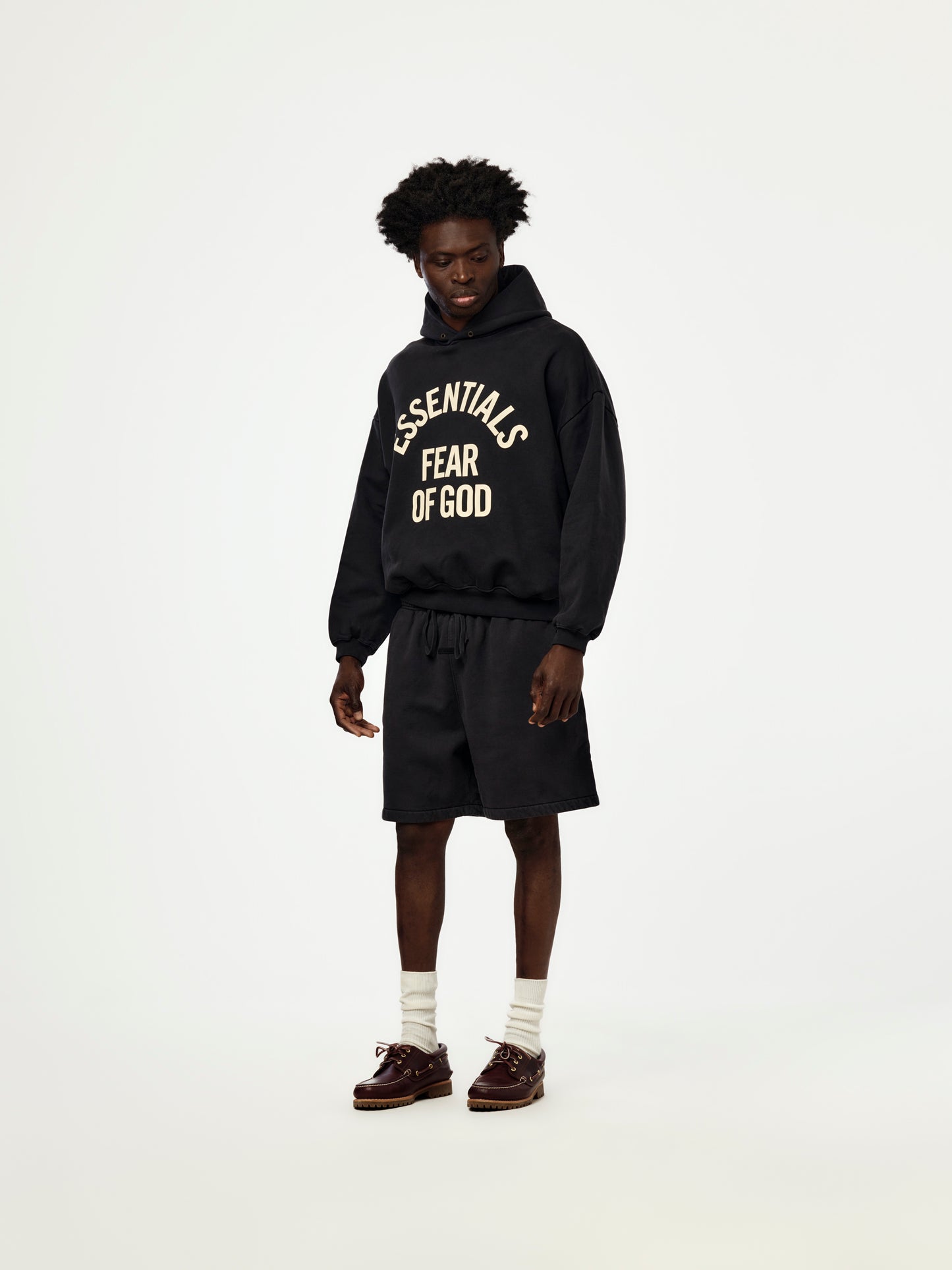 CAMPUS 90'S HOODIE (FADED BLACK)