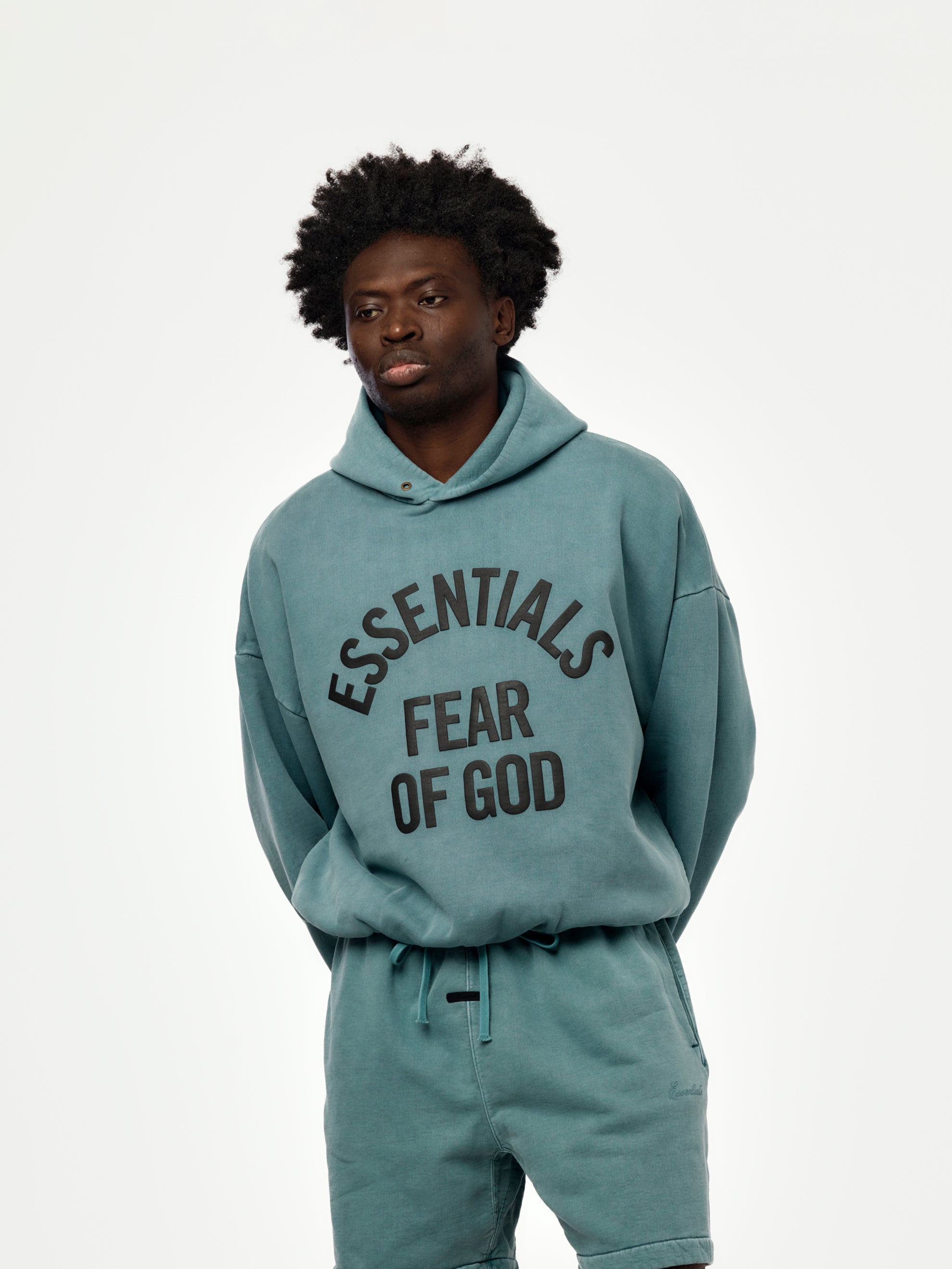 Essentials Fear of God ESSENTIALS Campus 90's Hoodie (Faded