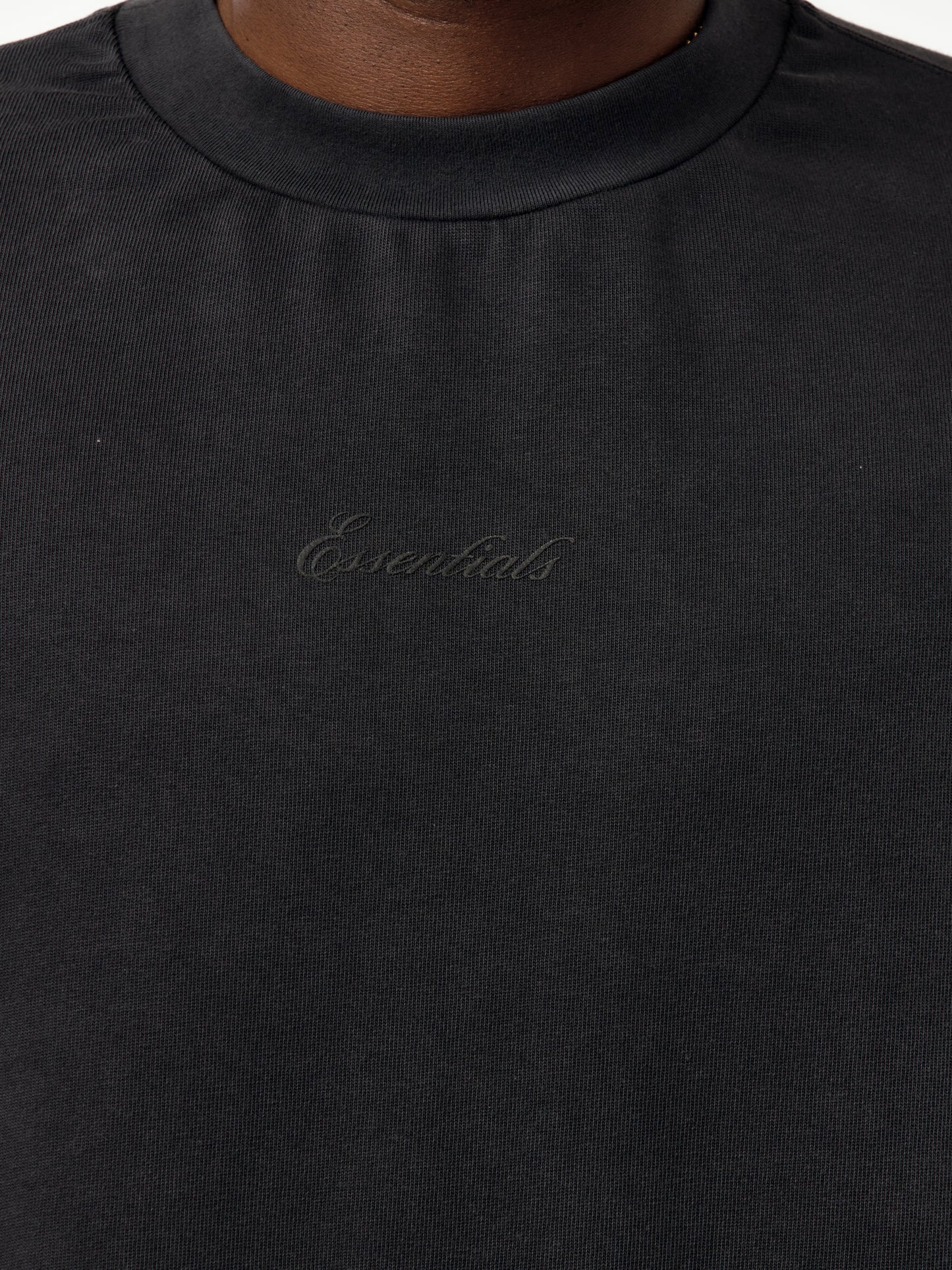 SIGNATURE 90'S SHORT SLEEVE TEE (FADED BLACK)