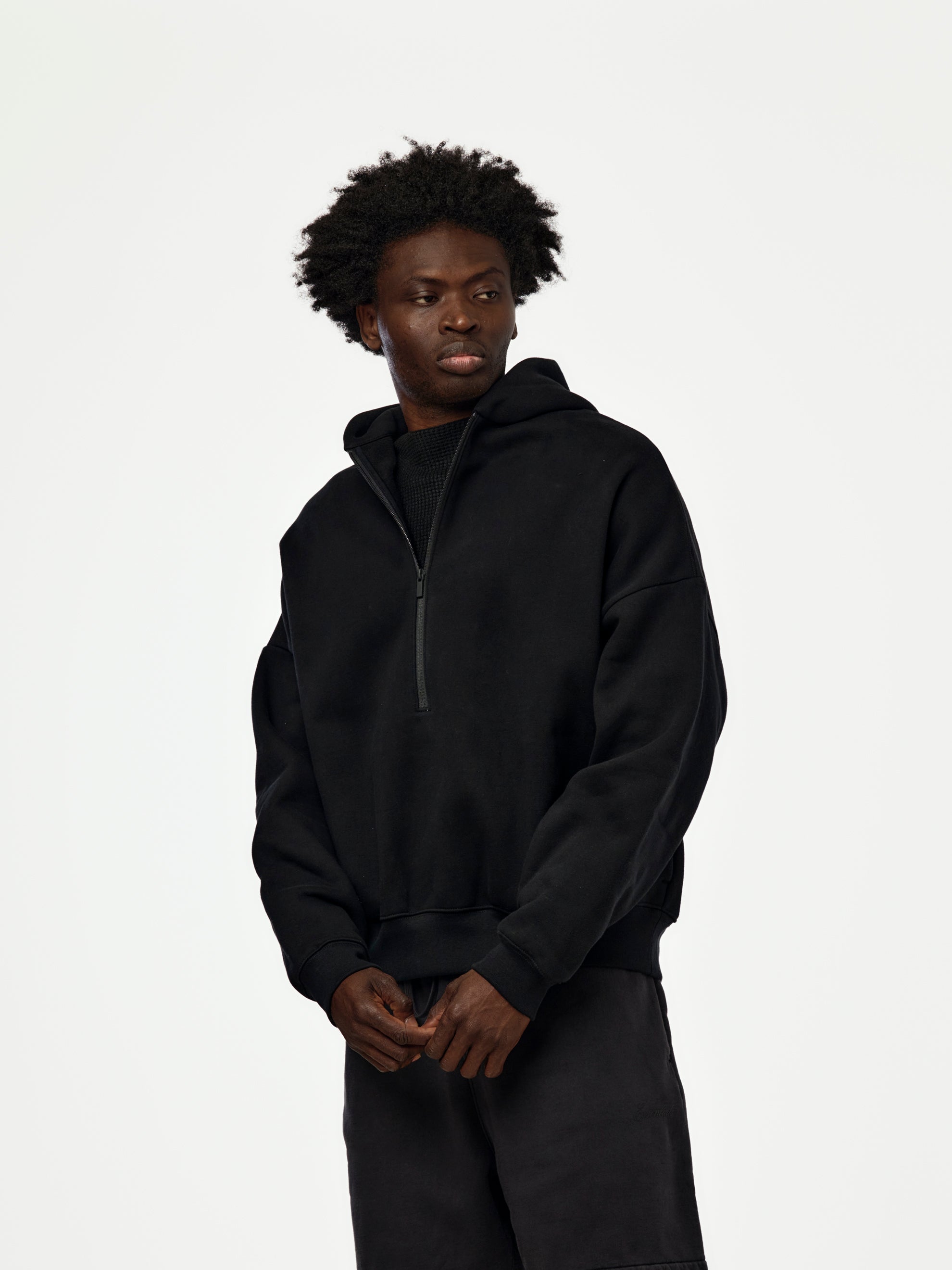 Essentials Fear of God ESSENTIALS Property Lounge Half Zip Hoodie