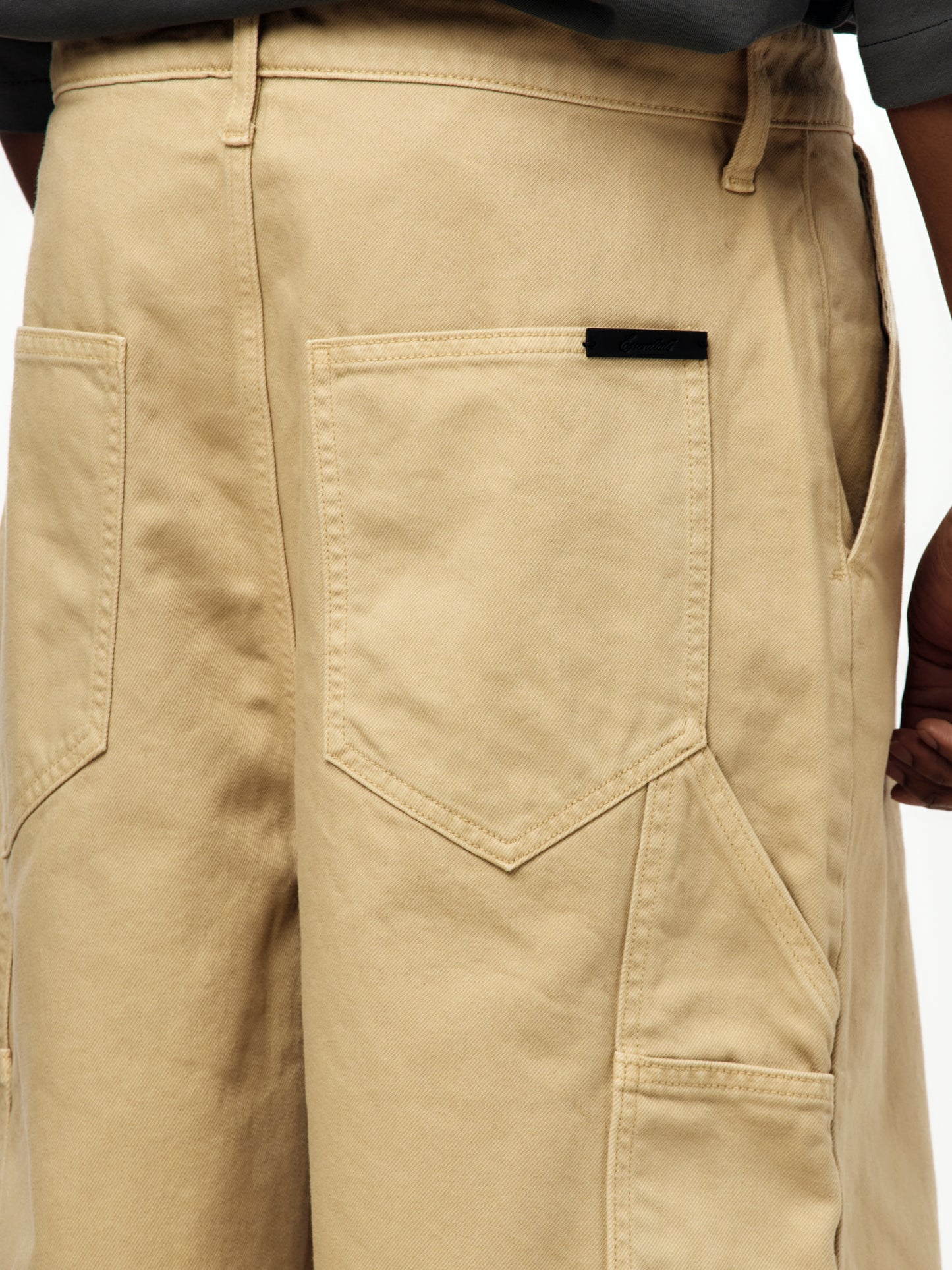 RAW CUT 5-POCKET SHORT (OVERDYED DUNE)