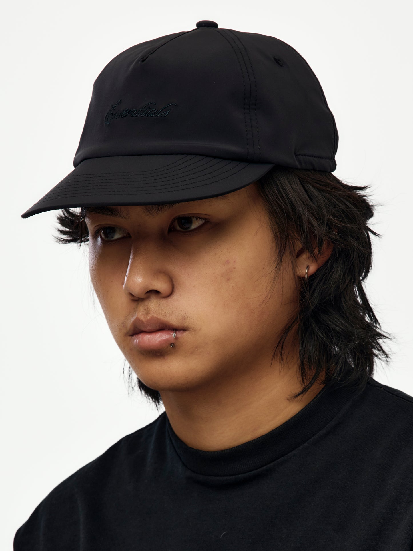 SIGNATURE 5 PANEL HAT (VINTAGE BLACK)