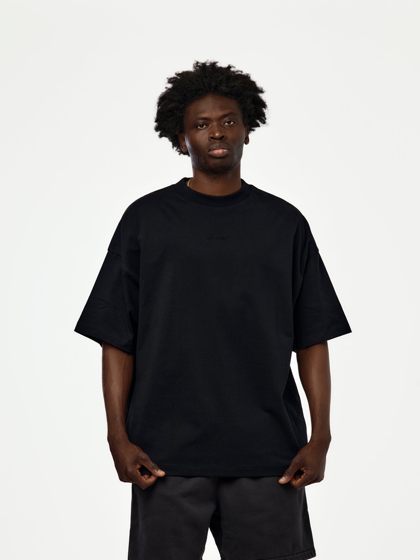 SIGNATURE 90'S SHORT SLEEVE TEE (BLACK)