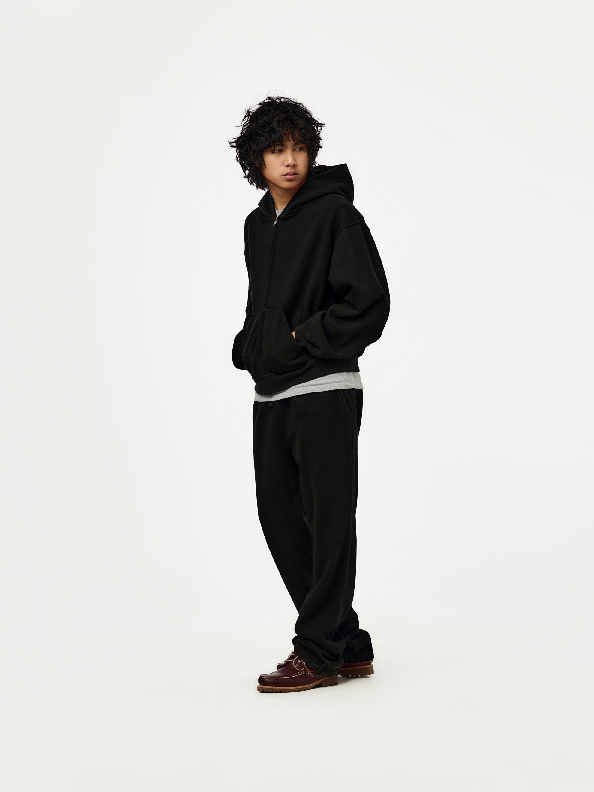 レディース 【美品】UNION 大串麻里奈パーカー スウェット Cropped Hoodie