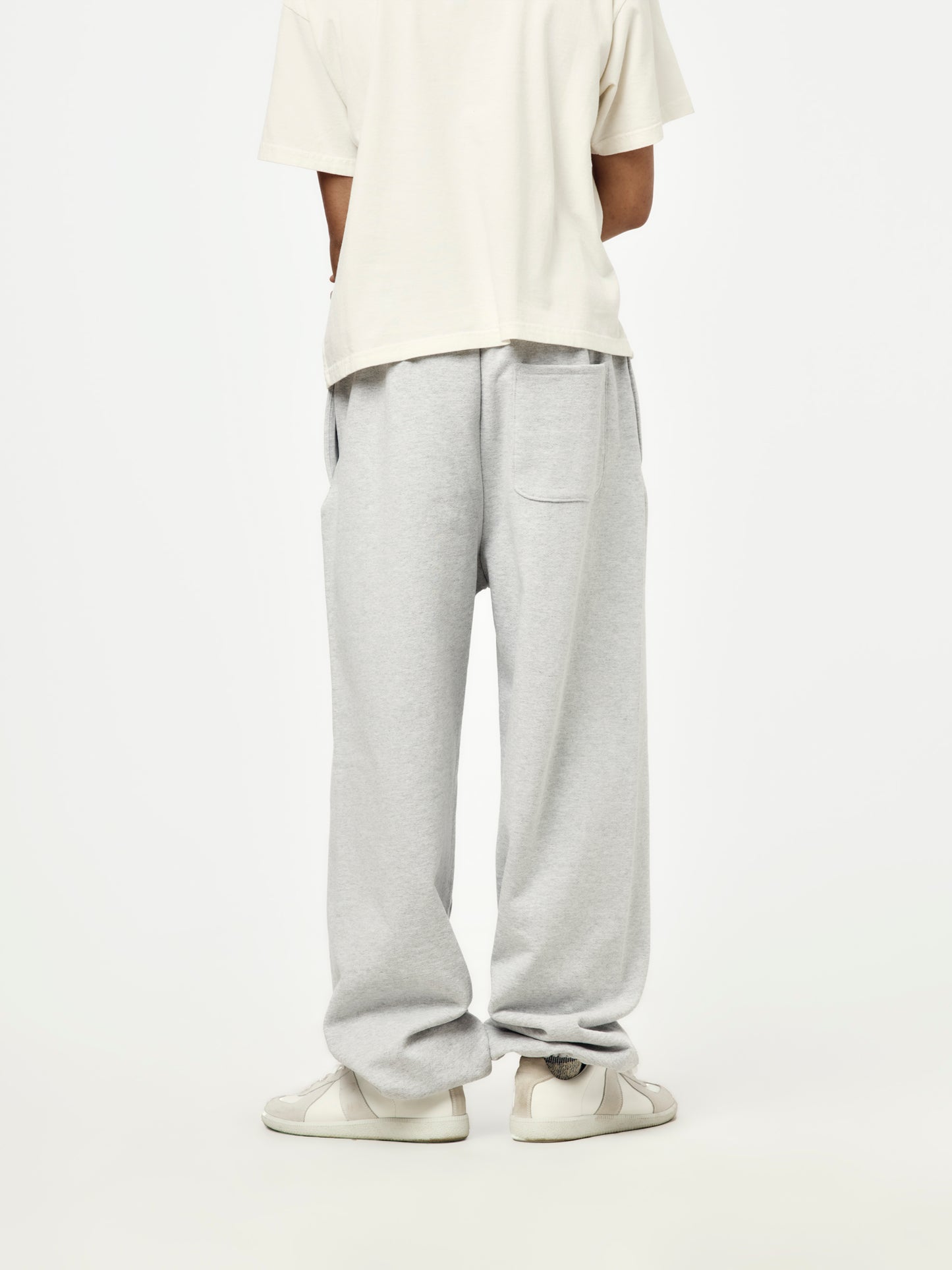 baggy jogger sweatpants (ash grey)